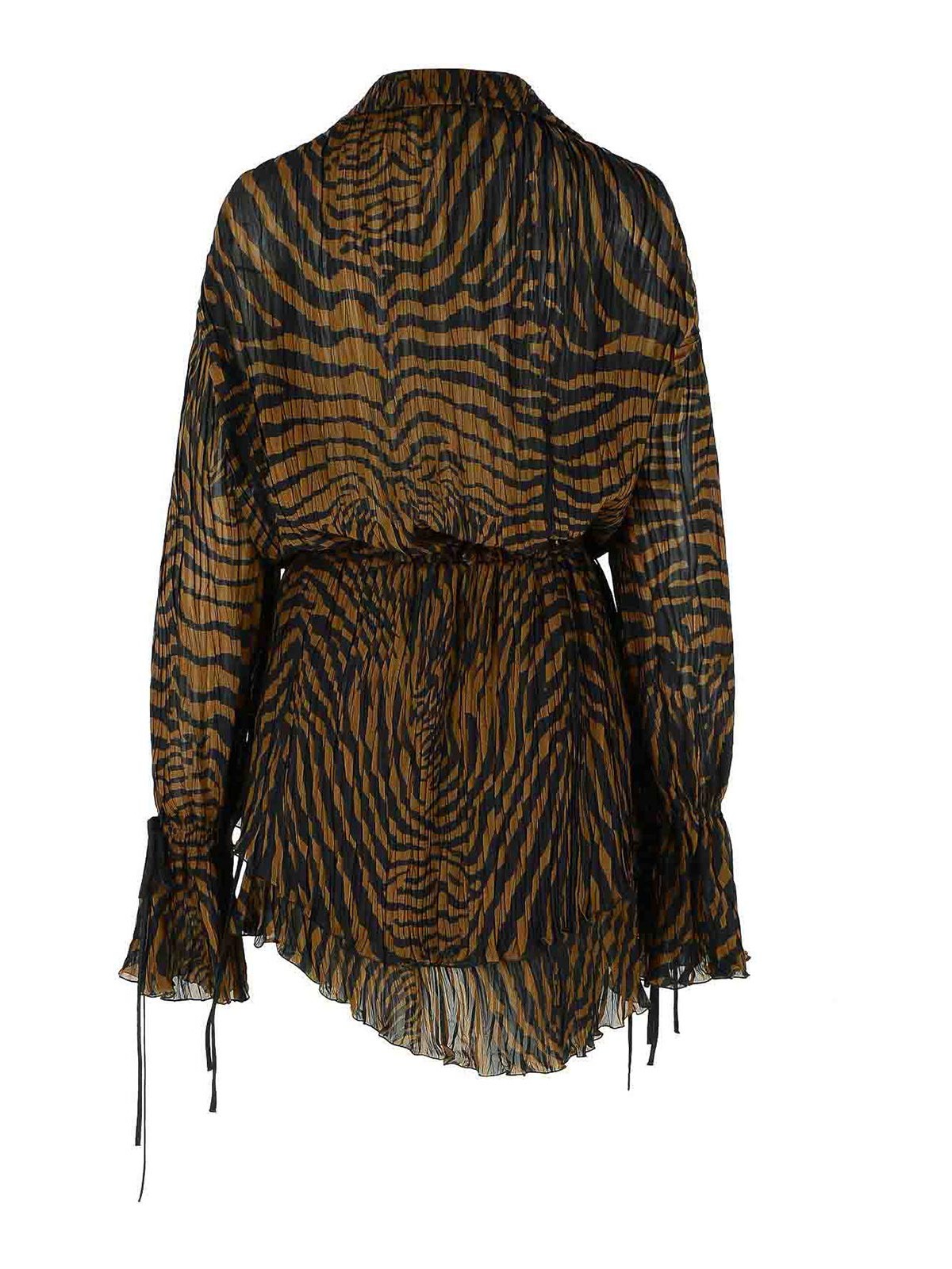 Brown Viscose Dress 2A802AM5179 (Blumarine / ワンピース・ドレス・オールインワン ) | Blumarine (ブルマリン)(1)