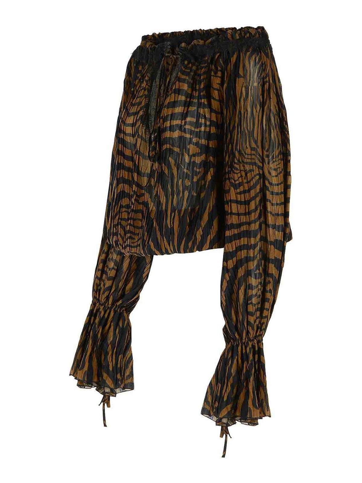 Brown Viscose Blouse 2C440AM5179 (Blumarine / シャツ・ブラウス ) | Blumarine (ブルマリン)(2)