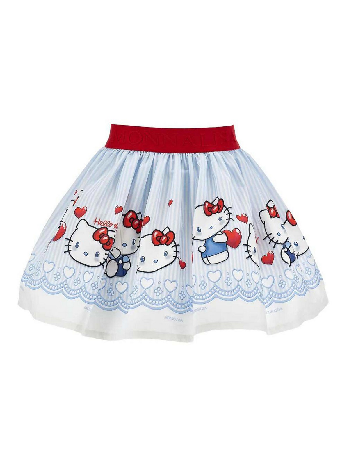 Skirt with Hello Kitty print 11G70476069958 (MONNALISA / スカート ) | MONNALISA (モナリザ)