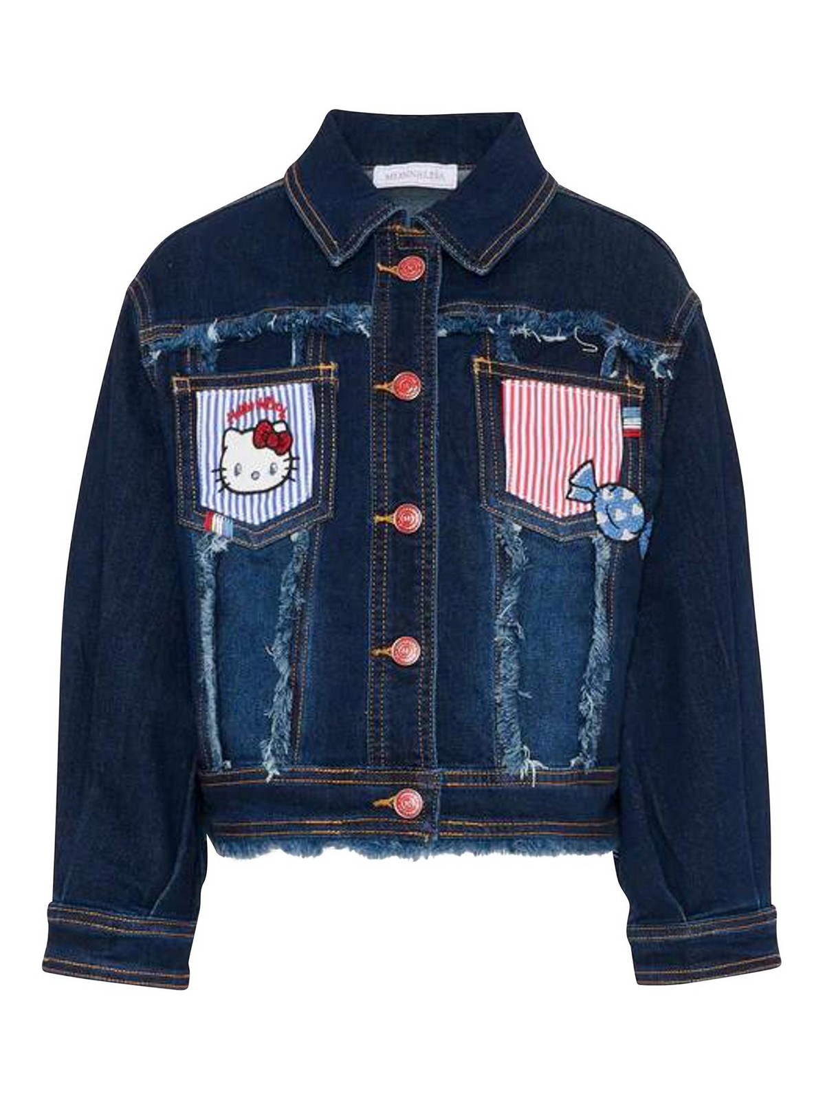 Jacket With Applications 19G10170150055 (MONNALISA / カジュアルジャケット ) | MONNALISA (モナリザ)