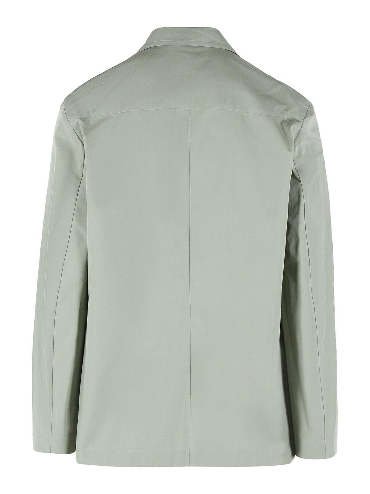 Caplans Green Cotton Blazer 207183E16 (Dries Van Noten / ブレザー・ジャケット ) | Dries Van Noten (ドリスヴァンノッテン)(1)