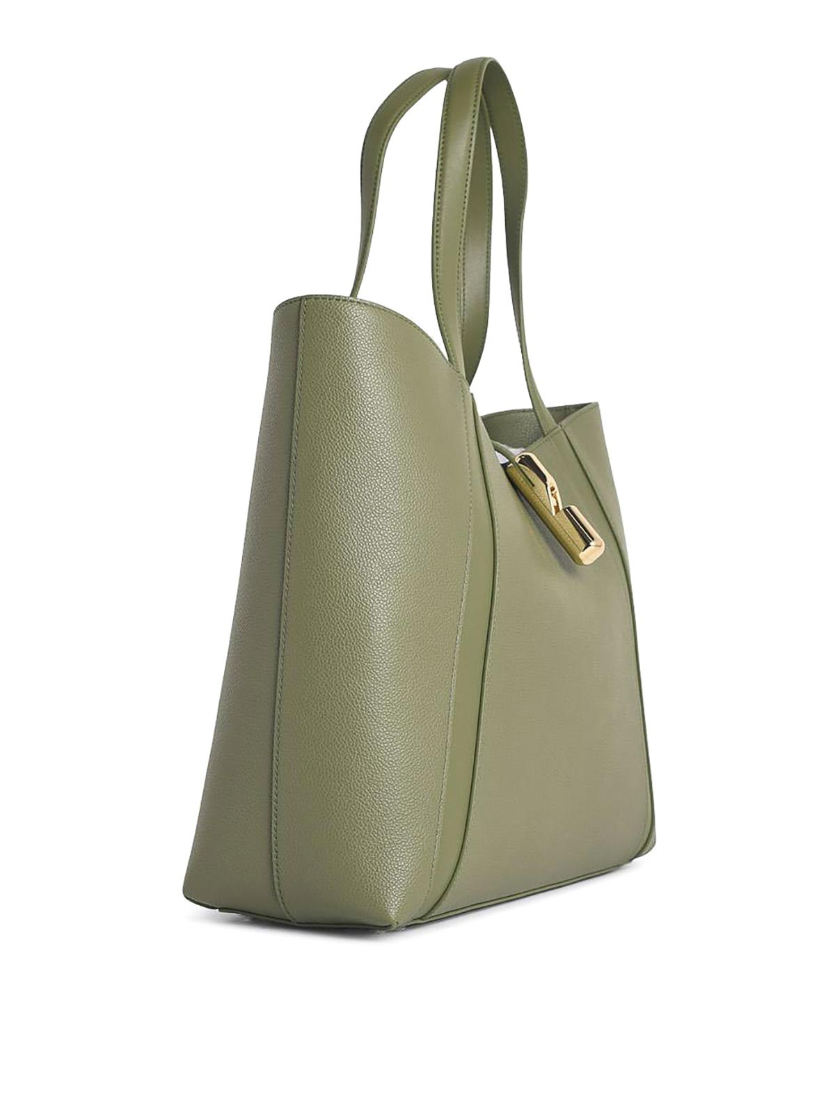 Shopping Goccia Green Leather Bag WB01788BX33534555S (FURLA / トートバッグ ) | FURLA (フルラ)(1)