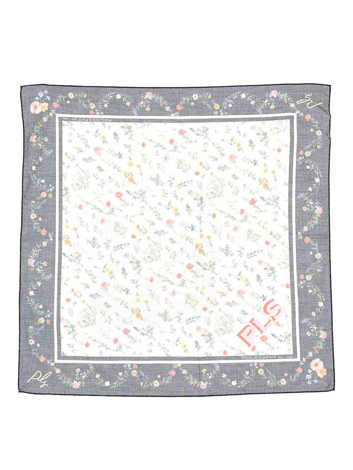 Flower Scarf I9G00377580084 (PHILOSOPHY / スカーフ・マフラー ) | PHILOSOPHY (フィロソフィ)