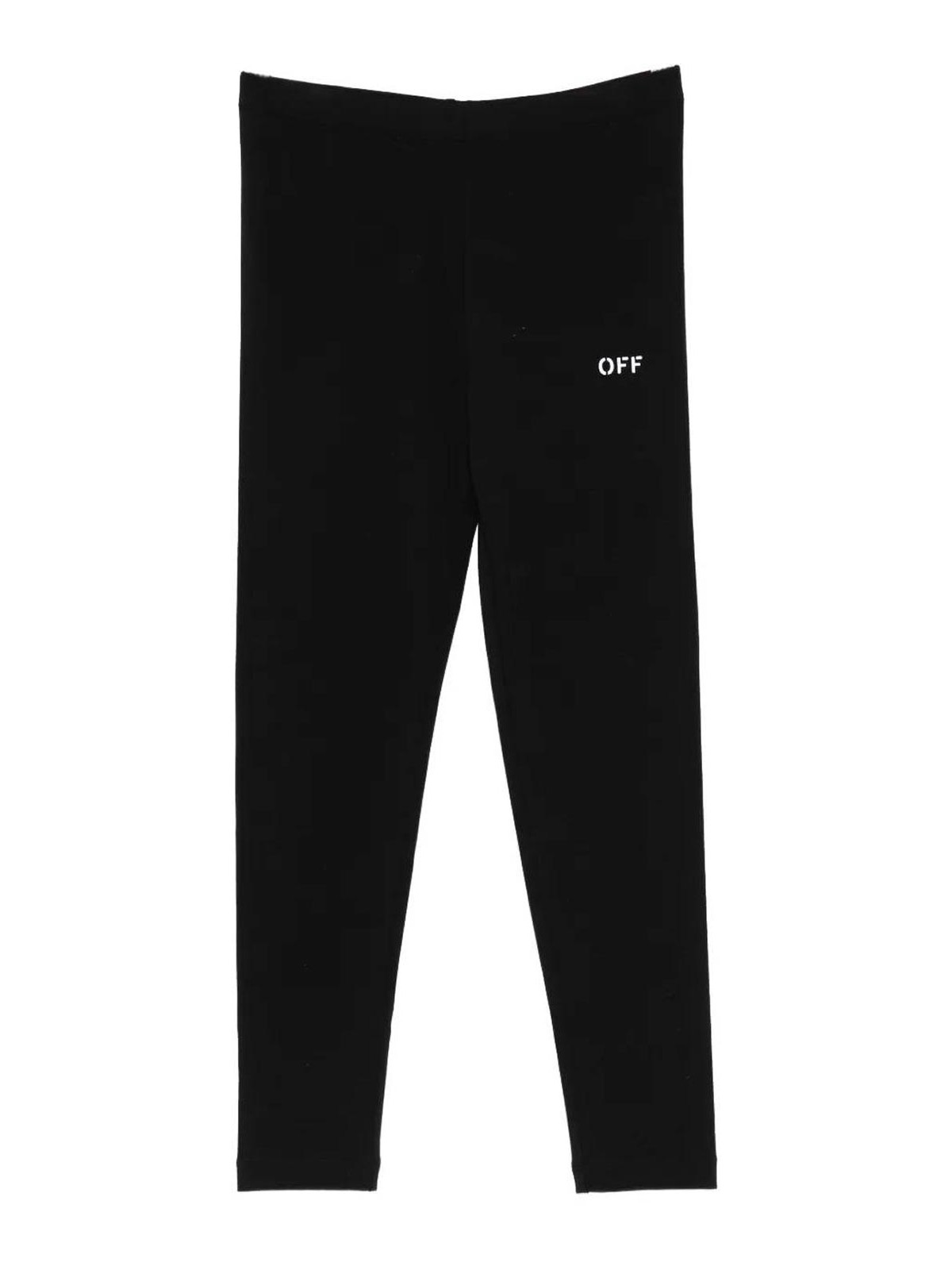 Leggings With Logo OGCD001F25JER0011001 (Off-White / アクティブウェア ) | Off-White (オフホワイト)