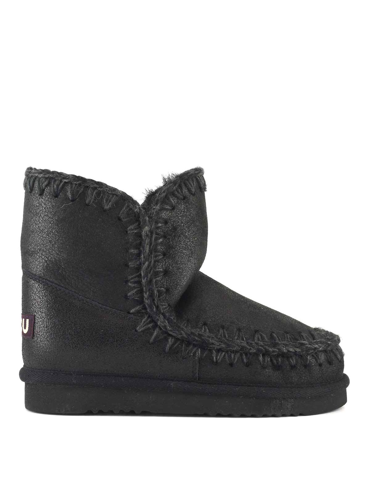 Eskimo 18 Women Black FW101001BCBKG (mou / ブーツ ) | mou (ムー)