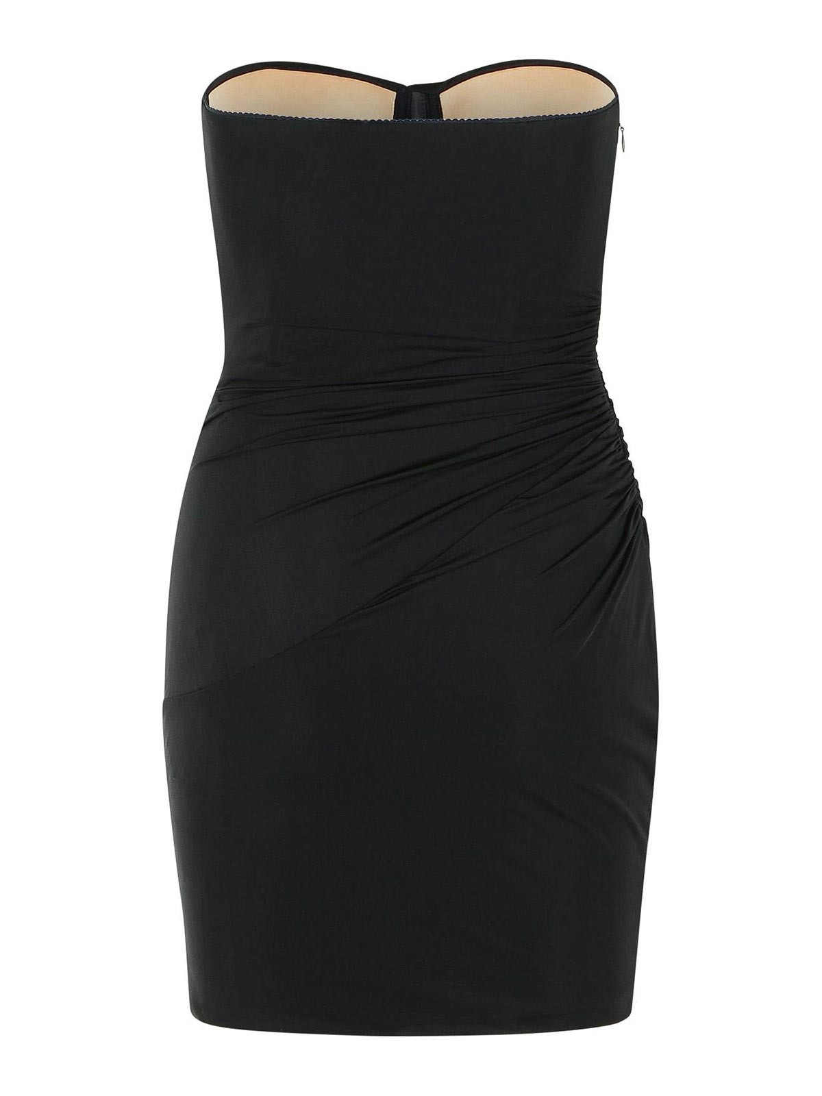 Black Stretch Nylon Dress 2A752AN0990 (Blumarine / ワンピース・ドレス・オールインワン ) | Blumarine (ブルマリン)(1)