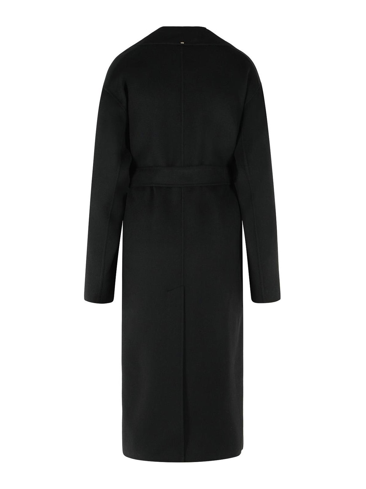 Cose Robe Coat In Pure Black Virgin Wool 261201E17 (Sportmax / コート ) | Sportmax (スポーツマックス)(1)