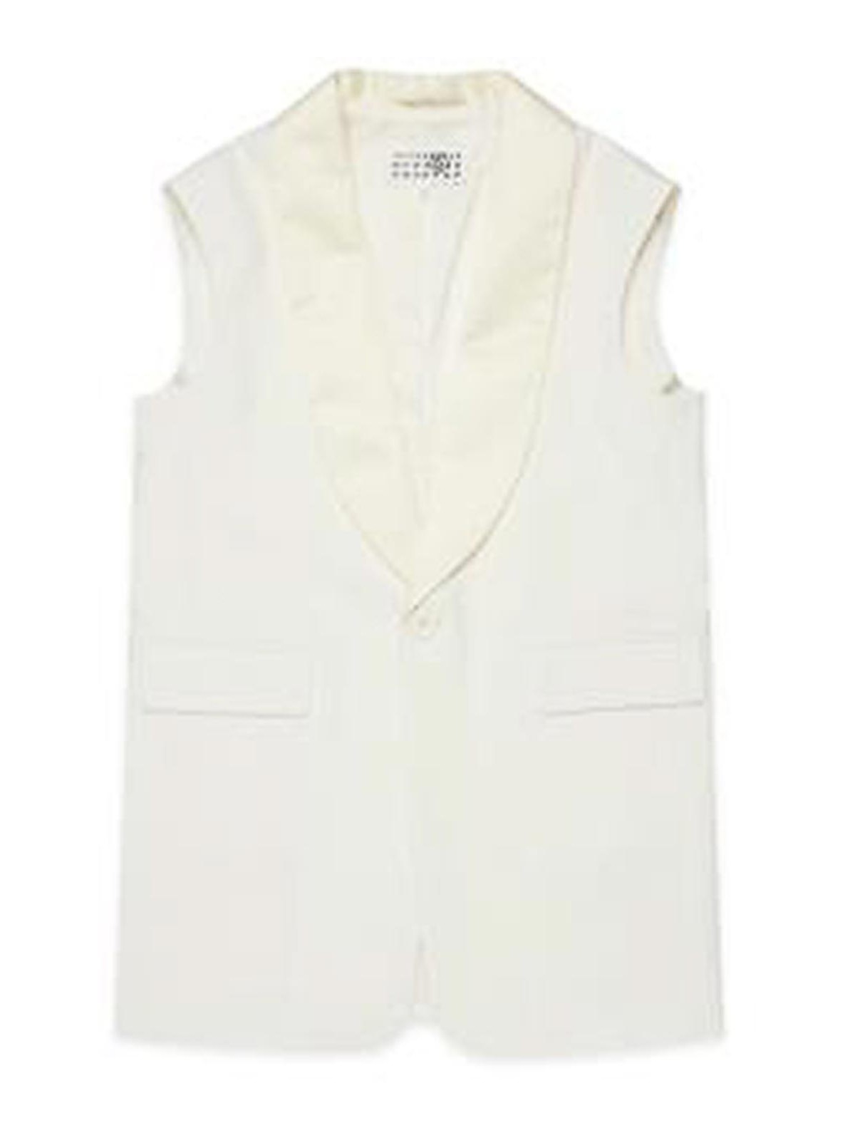 Vest With Logo M60933MM07GM6103 (MM6 Maison Margiela / ベスト ) | MM6 Maison Margiela (エムエムシックス)