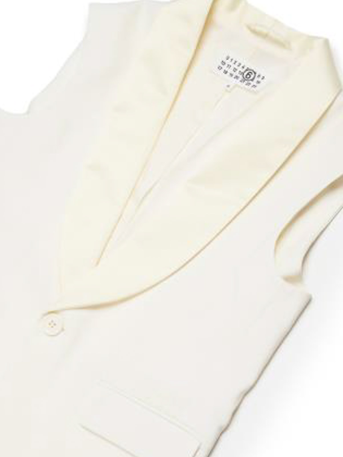 Vest With Logo M60933MM07GM6103 (MM6 Maison Margiela / ベスト ) | MM6 Maison Margiela (エムエムシックス)(2)