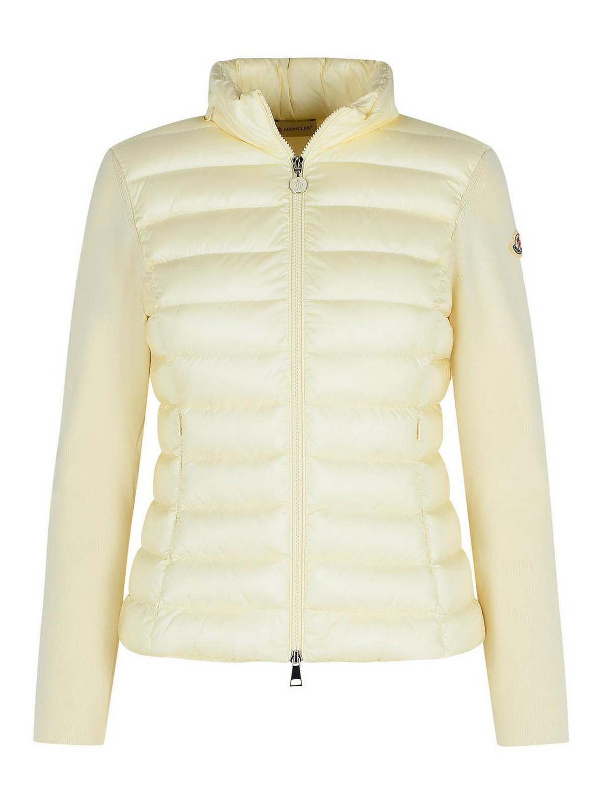 Black Virgin Wool Blend Jacket 0939B00019M1122034 (Moncler / ニット・セーター・カーディガン ) | Moncler (モンクレール)