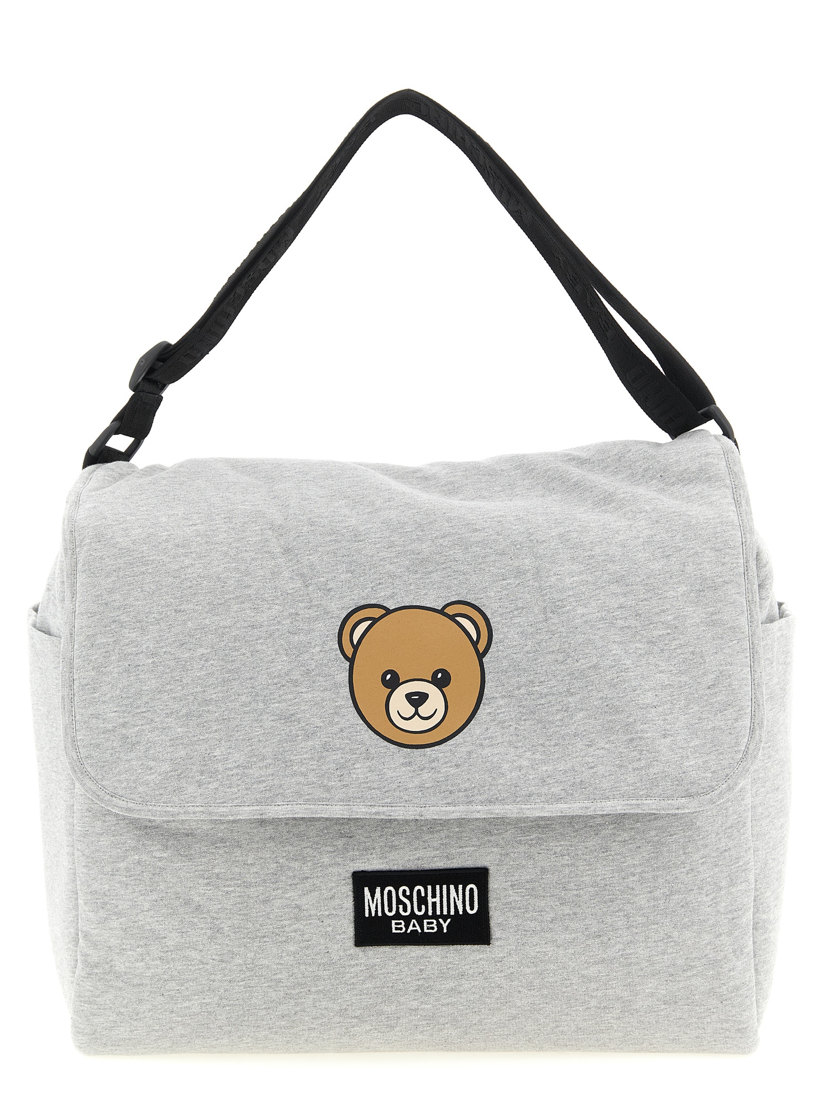 'Moschino Teddy Bear' changing bag MUX05VLCA19GRIGIOCHIARO (MOSCHINO / ハンドバッグ・ショルダーバッグ ) | MOSCHINO (モスキーノ)