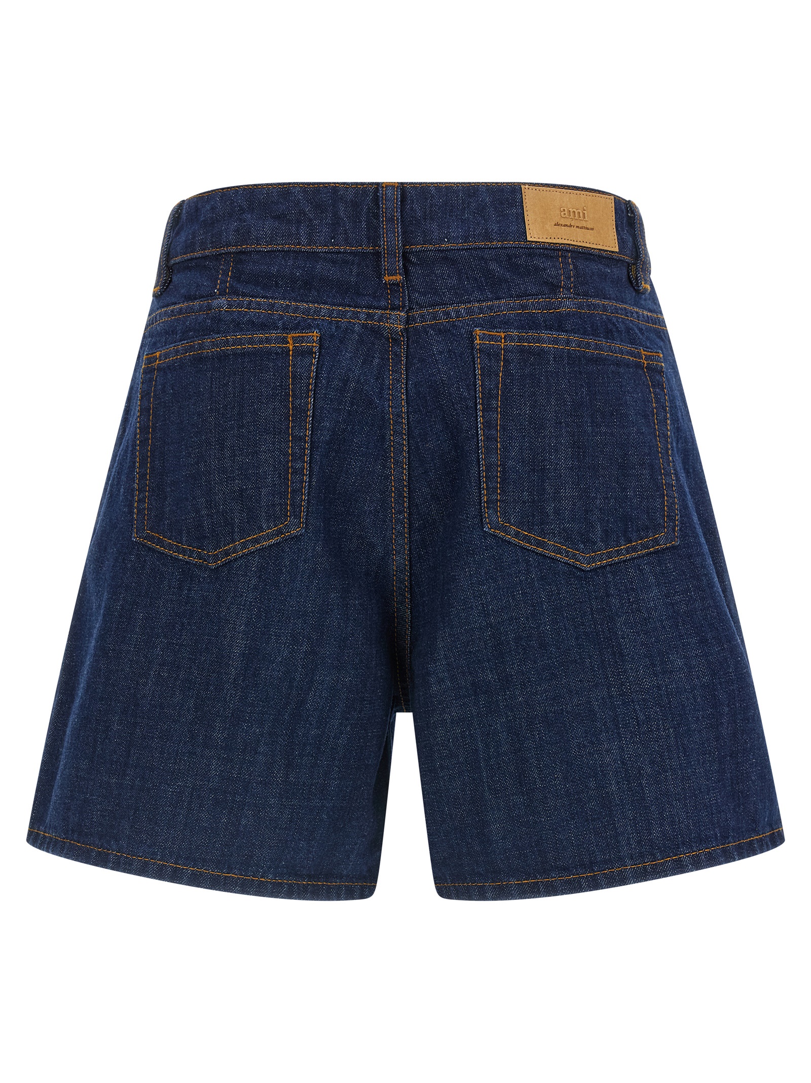 'Ami Paris Heritage Label' bermuda shorts FSO839DE0122402 (AMI Paris / ショートパンツ ) | AMI Paris (アミパリス)(1)