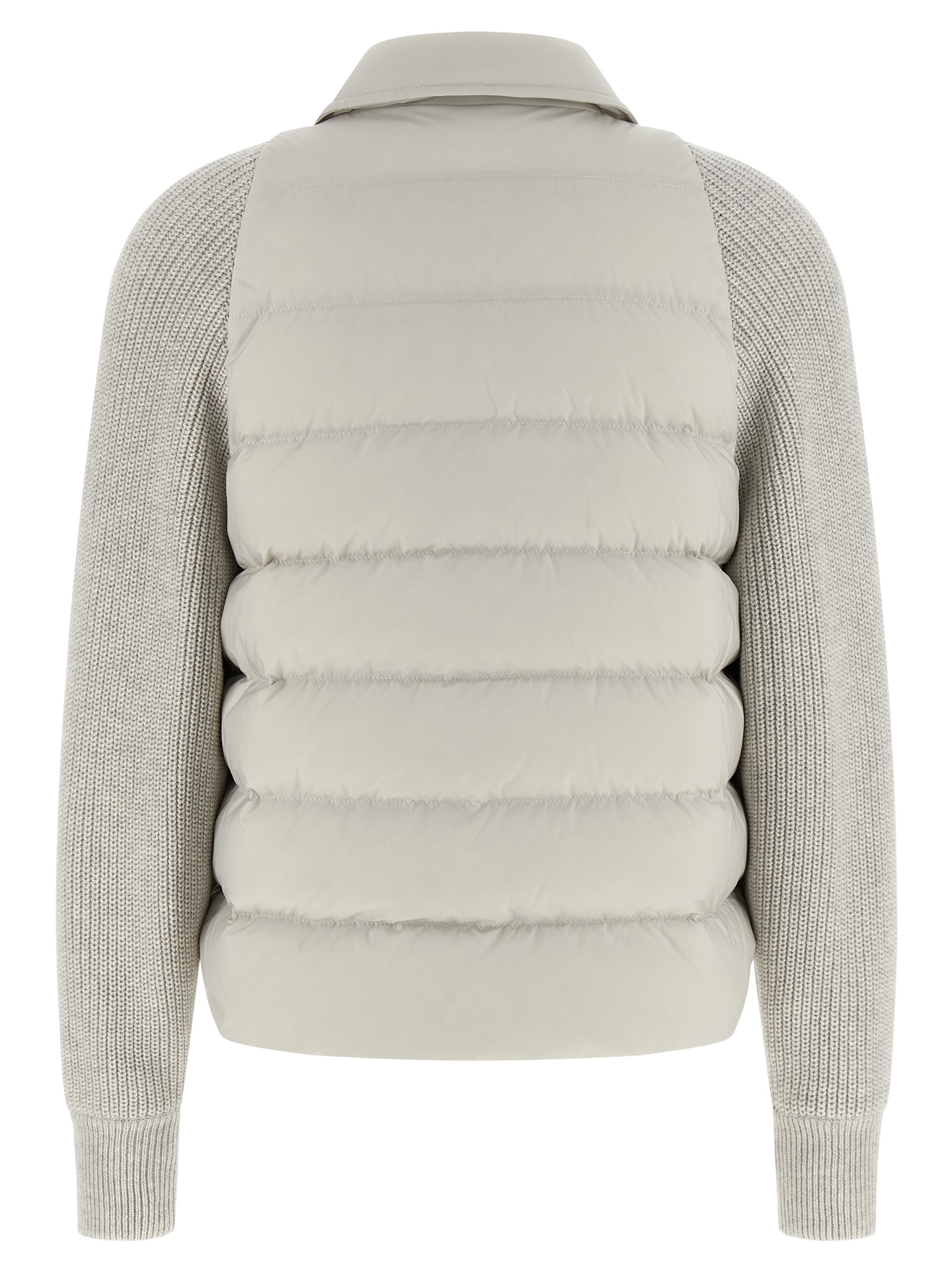 'Shiny Flap Detail' down jacket MD5987696C3671 (Brunello Cucinelli / ニット・セーター・カーディガン ) | Brunello Cucinelli (ブルネロ・クチネリ)(1)