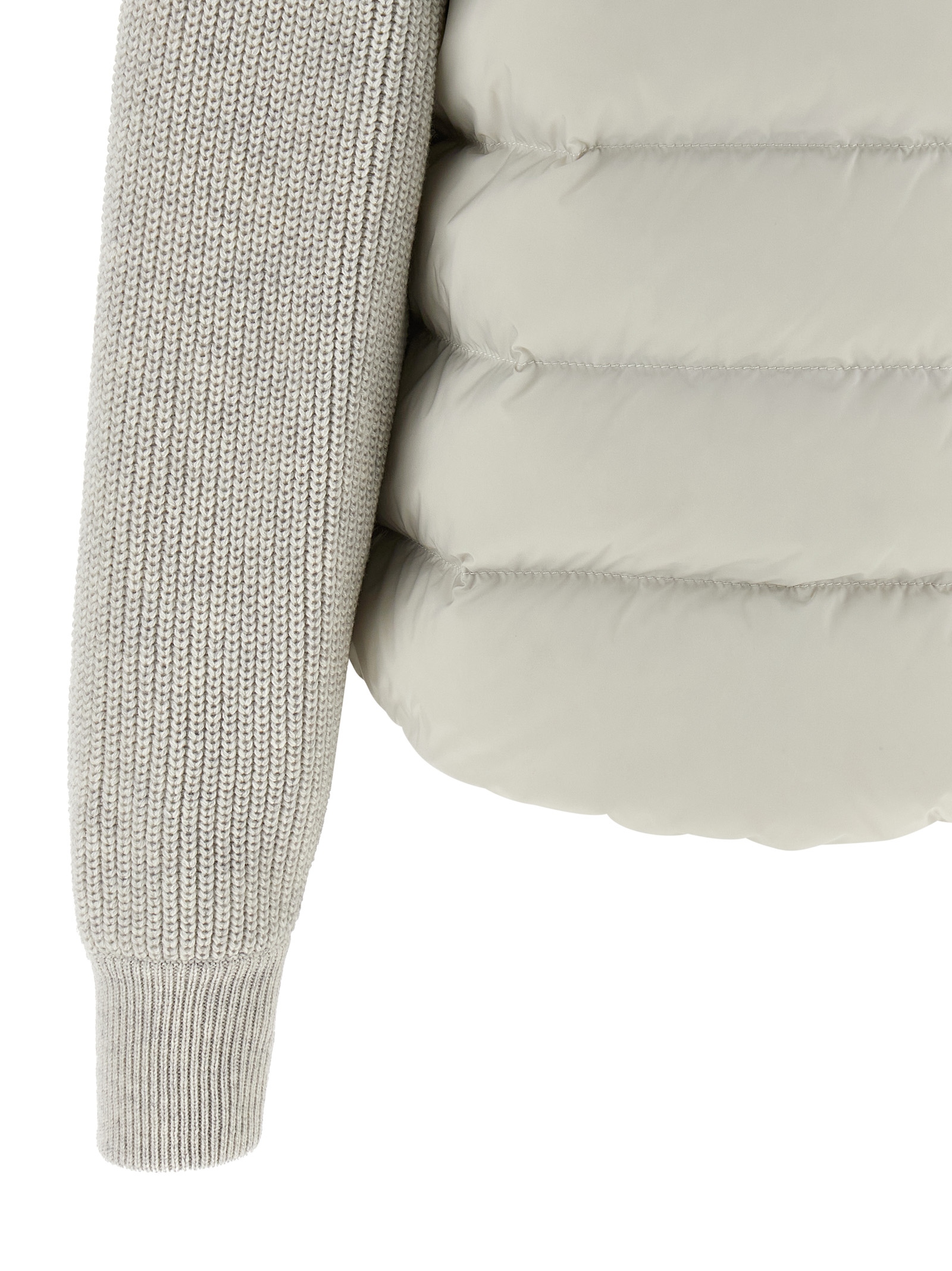 'Shiny Flap Detail' down jacket MD5987696C3671 (Brunello Cucinelli / ニット・セーター・カーディガン ) | Brunello Cucinelli (ブルネロ・クチネリ)(3)