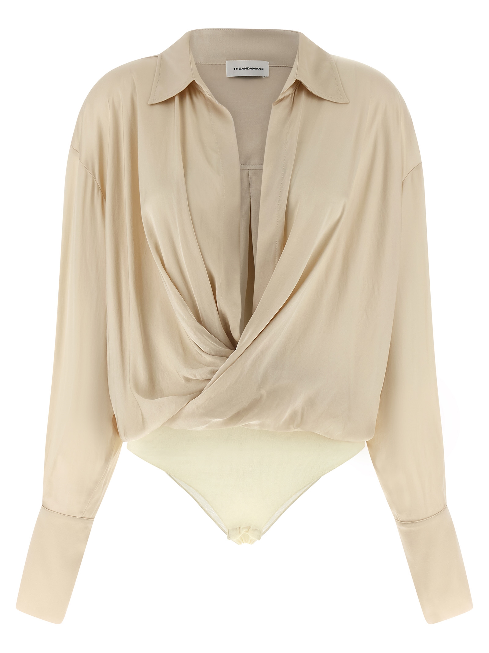 'Paloma' bodysuit T190929ATNV135OAT (THE ANDAMANE / ボディスーツ ) | THE ANDAMANE (アンダマン)