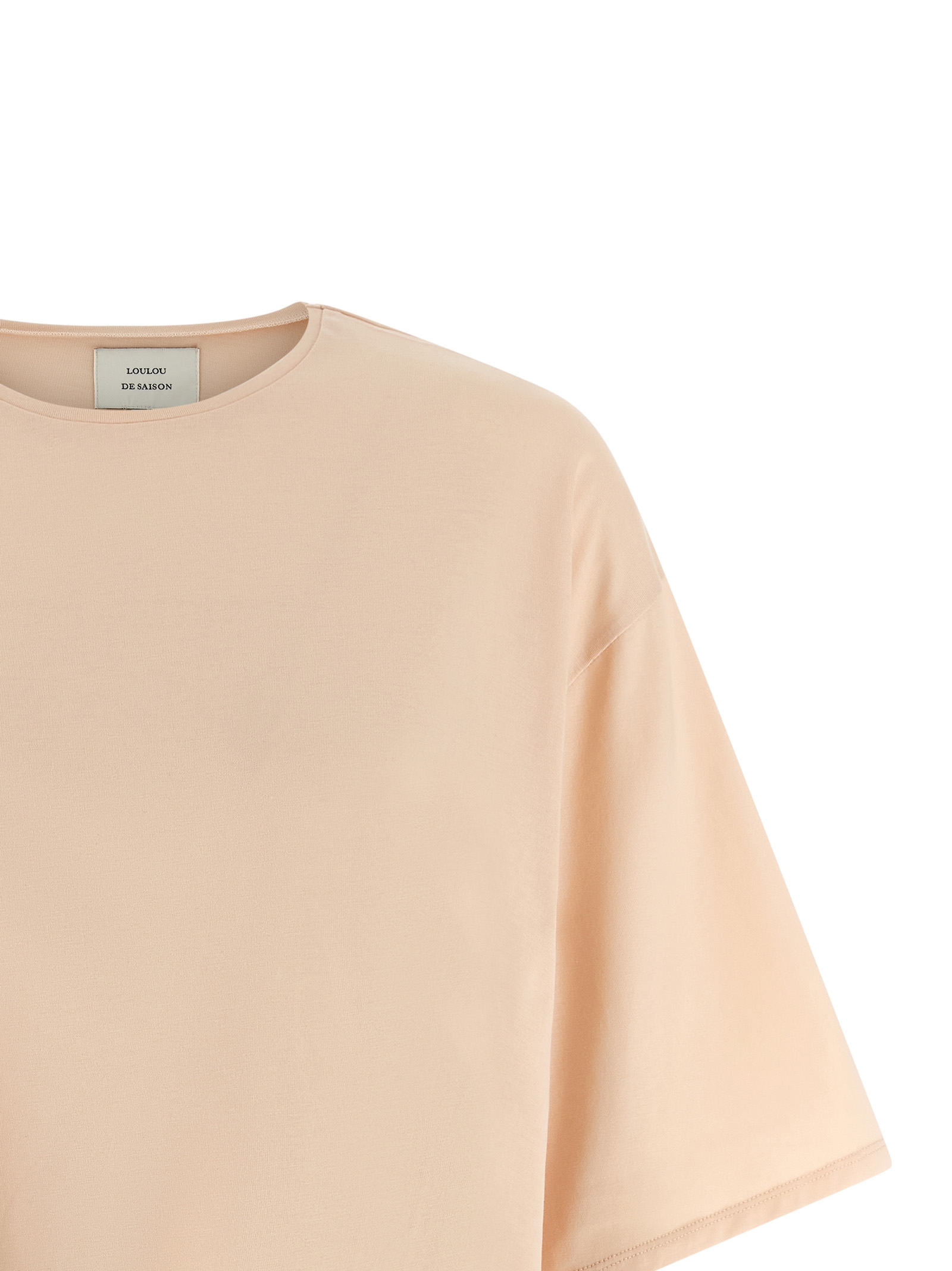 'Osis' T-shirt OSISCREAMROSE (LOULOU STUDIO / Tシャツ・カットソー ) | LOULOU STUDIO (ルルスタジオ)(2)