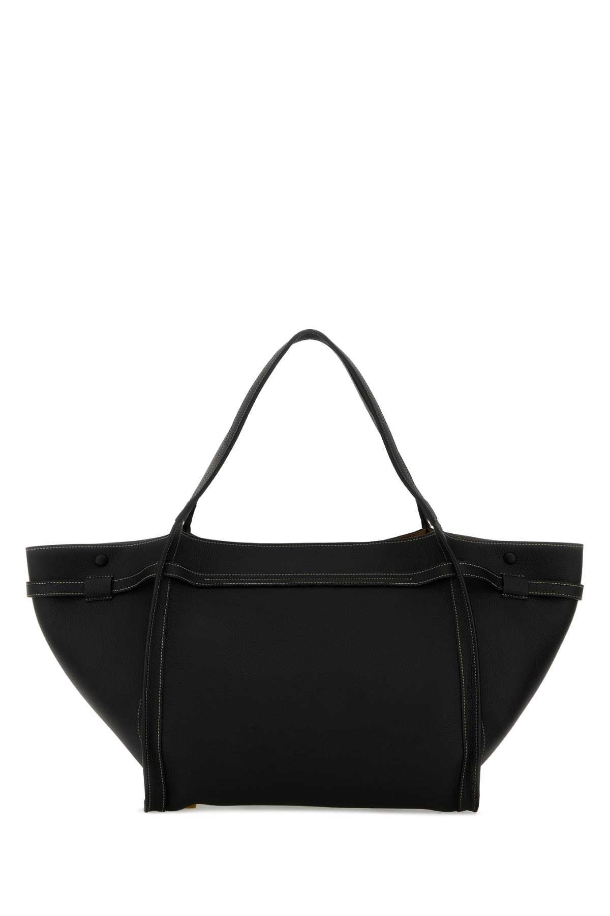 Black leather Tim shopping bag XBWTIMA0300WKAB999 (Tod's / ハンドバッグ・ショルダーバッグ ) | Tod's (トッズ)(2)