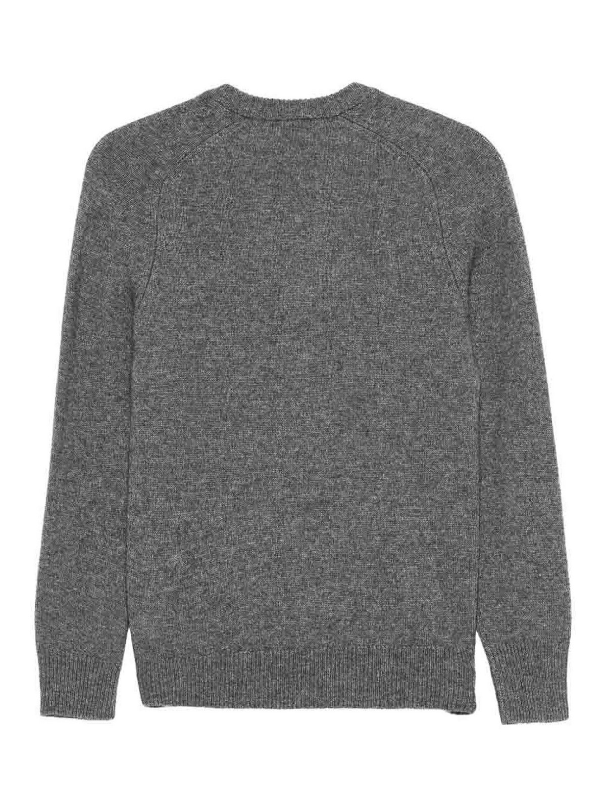 Pullover A V Grigio 3347383101173AI20 (ASPESI / ニット・セーター・カーディガン ) | ASPESI (アスペジ)(1)