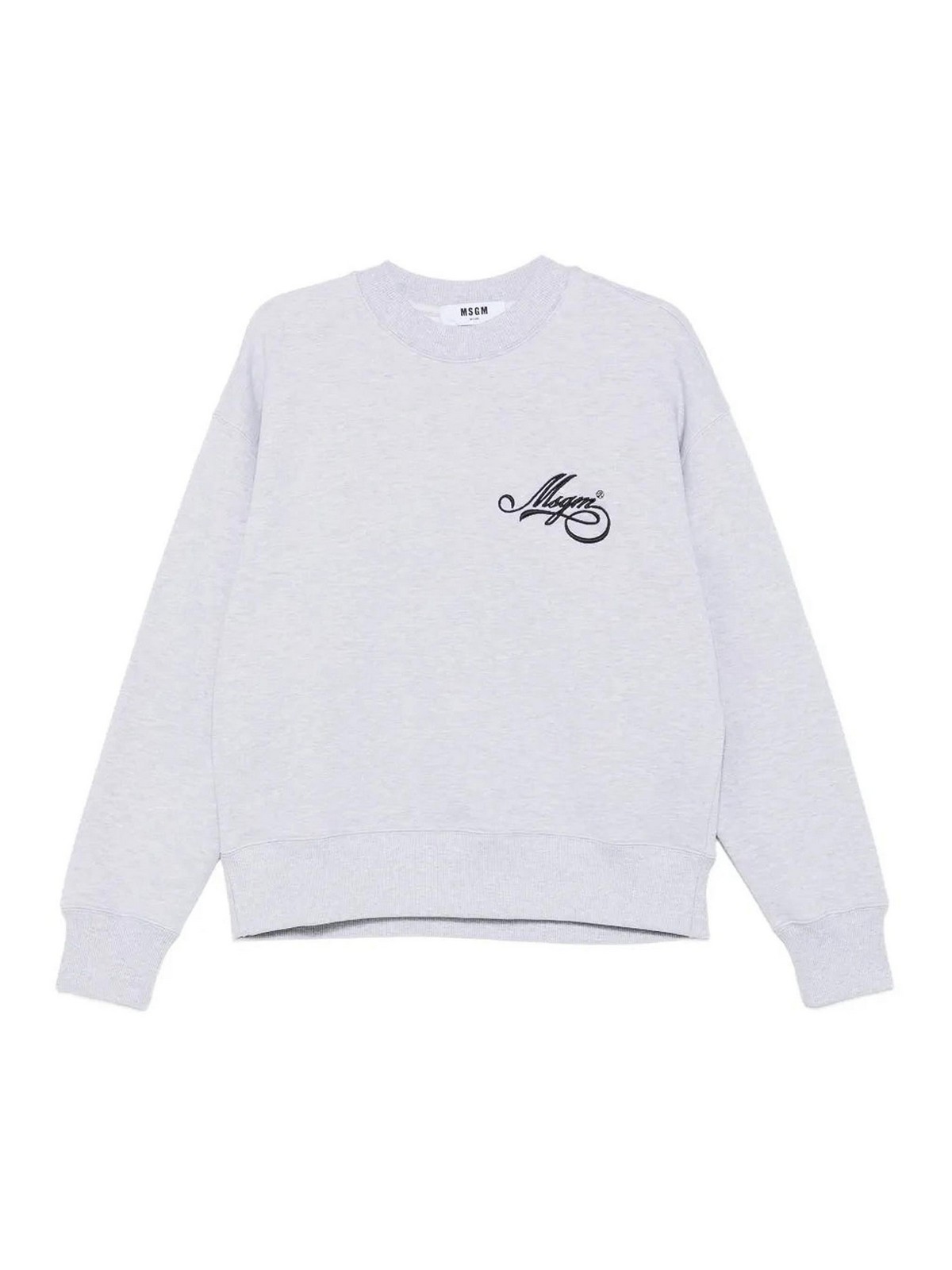 Msgm Felpa Grey MDM8025779395 (MSGM / スウェット・フーディー ) | MSGM (エムエスジーエム)