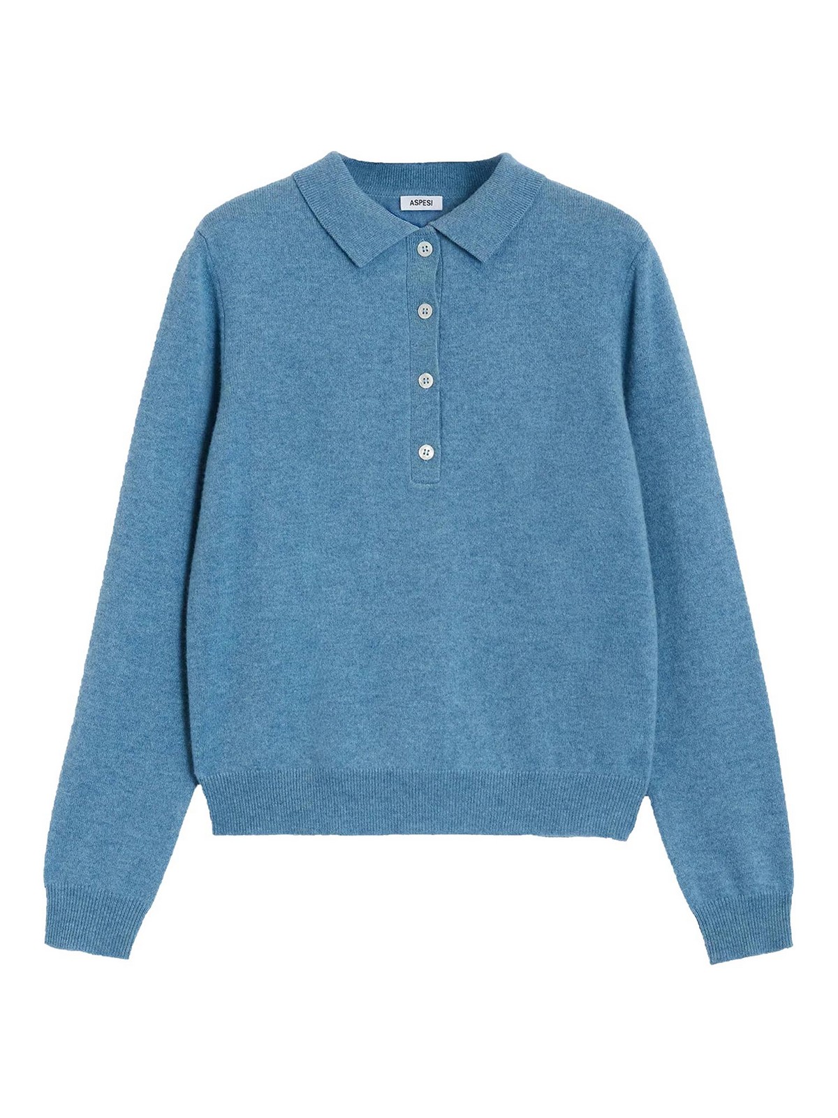 Light blue polo shirt 33064567AZZ01343 (ASPESI / ニット・セーター・カーディガン ) | ASPESI (アスペジ)