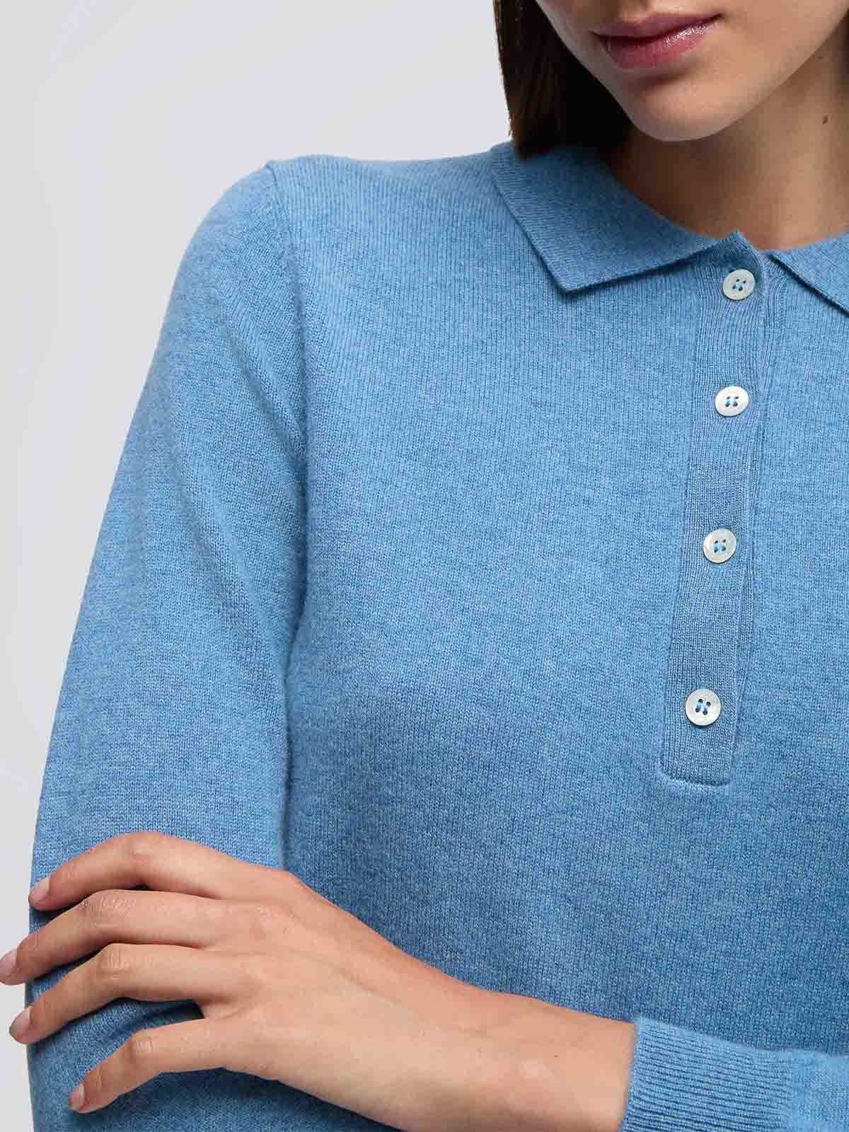 Light blue polo shirt 33064567AZZ01343 (ASPESI / ニット・セーター・カーディガン ) | ASPESI (アスペジ)(2)