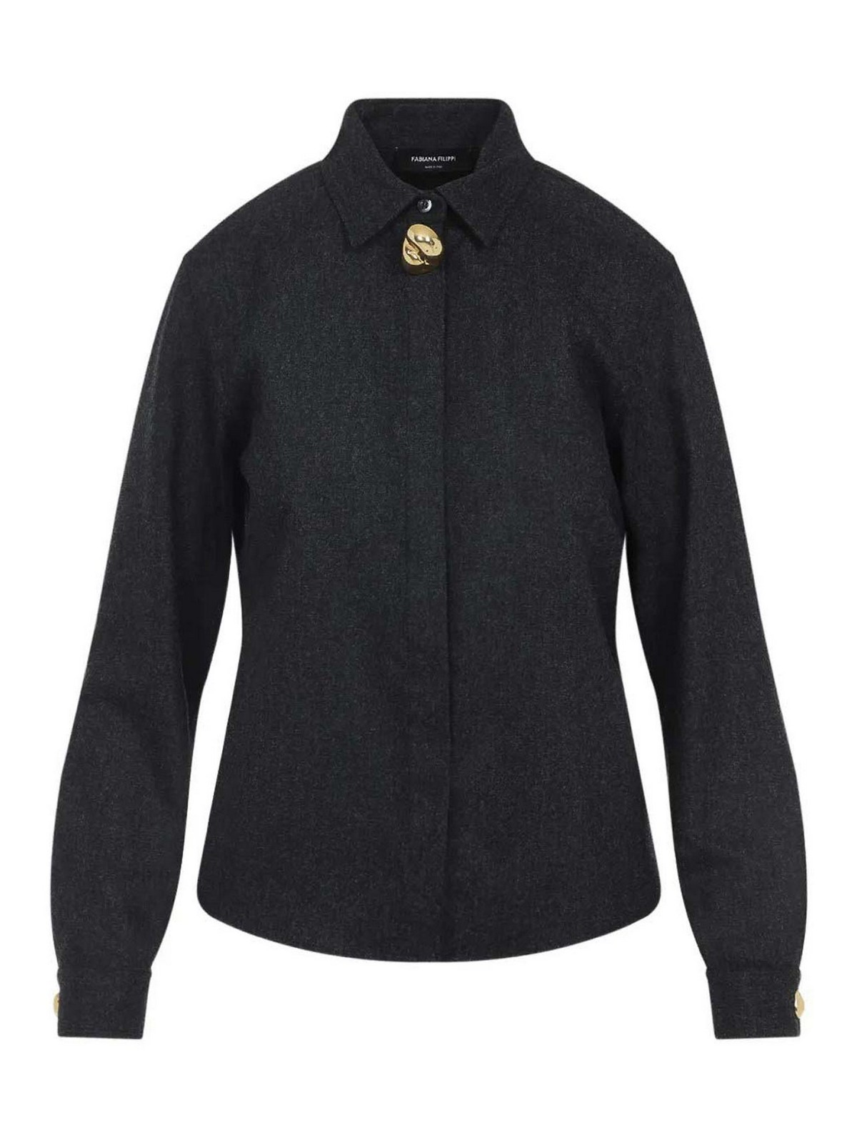 Flanel Shirt CAD225F312D1868070 (FABIANA FILIPPI / シャツ・ブラウス ) | FABIANA FILIPPI (ファビアナフィリッピ)