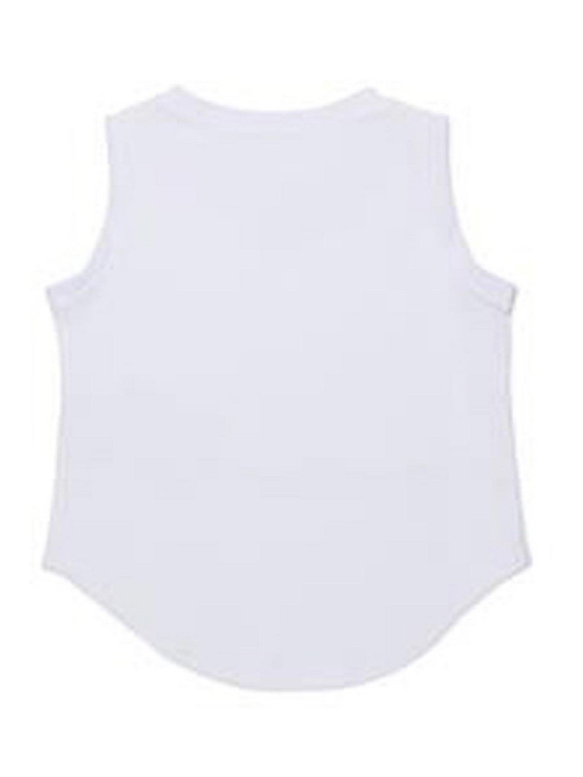 Tank Top With Rhinestone Logo N210A5N04790N100 (N°21 / タンクトップ・キャミソール ) | N°21 (ヌメロ ヴェントゥーノ)(1)