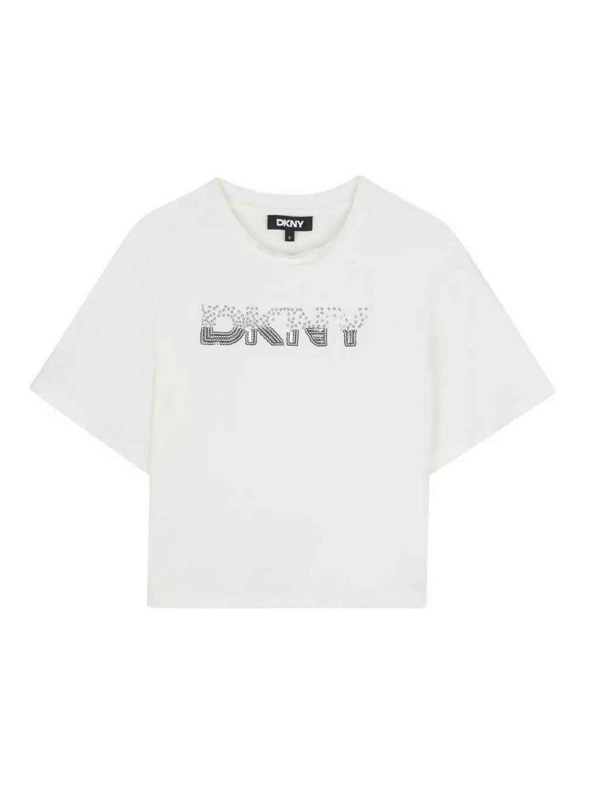 T-Shirt With Logo D62413117 (DKNY / Tシャツ・カットソー ) | DKNY (ディーケーエヌワイ)