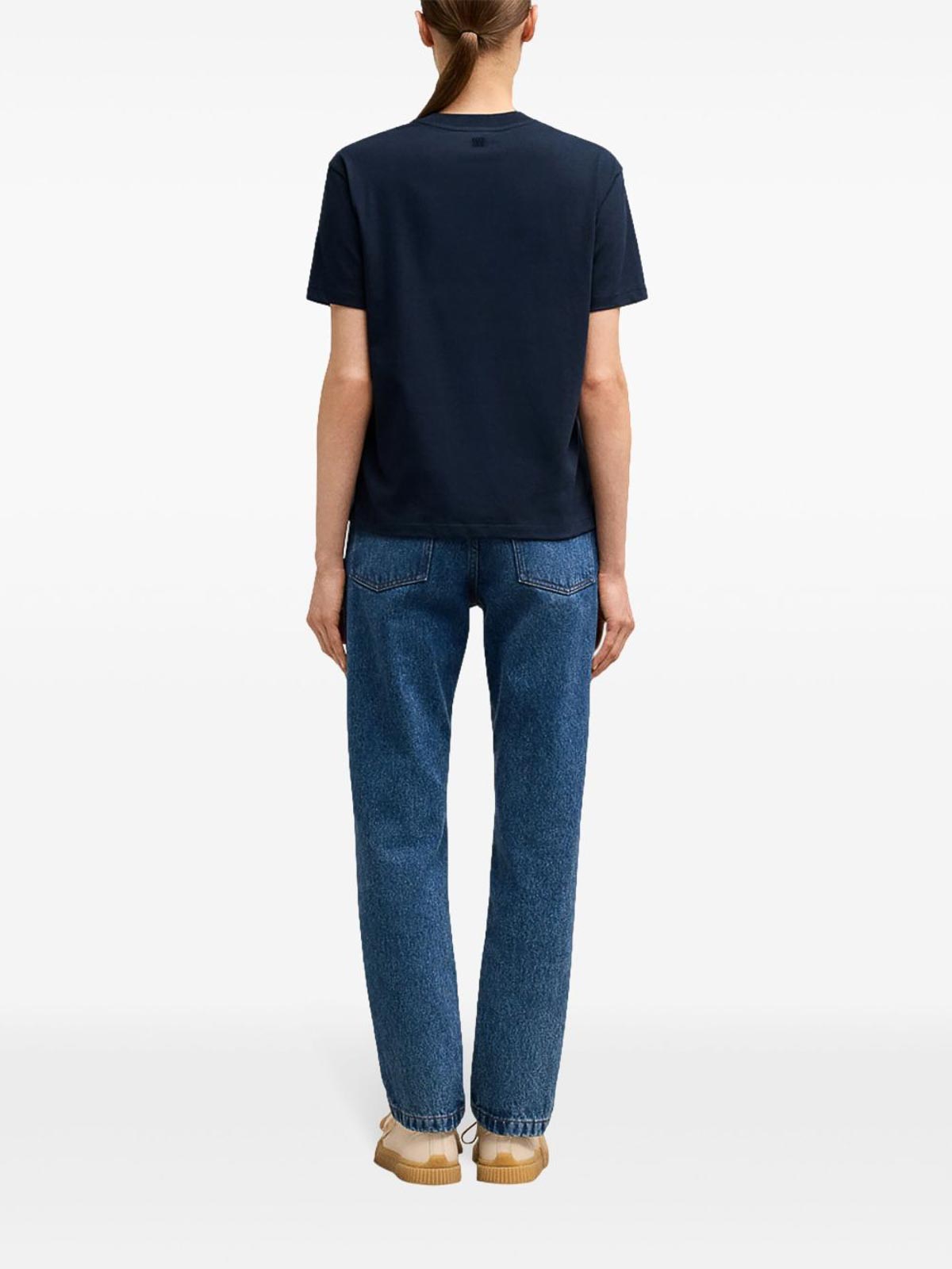 Red Adc T-Shirt BFUTS035430 (AMI Paris / Tシャツ・カットソー ) | AMI Paris (アミパリス)(2)