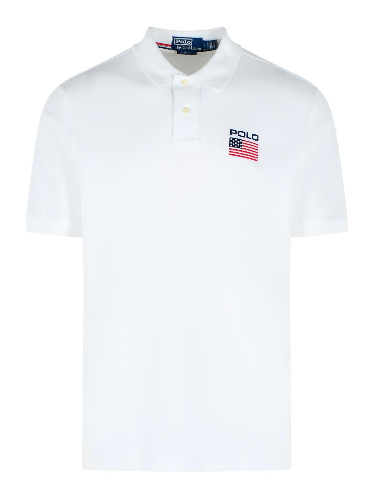 White Cotton Polo Shirt 710P05438001 (Polo Ralph Lauren / ポロシャツ ) | Polo Ralph Lauren (ポロ ラルフ ローレン)