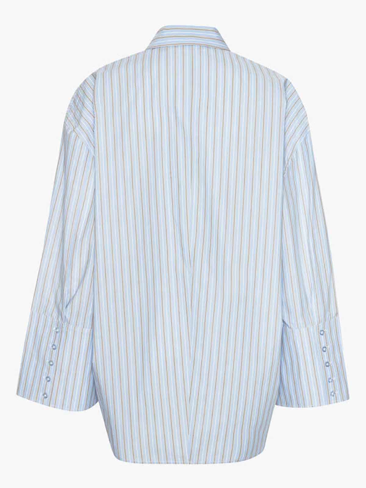Hydrangea striped shirt 11536630823000 (ROTATE / シャツ・ブラウス ) | ROTATE (ロテート)(1)