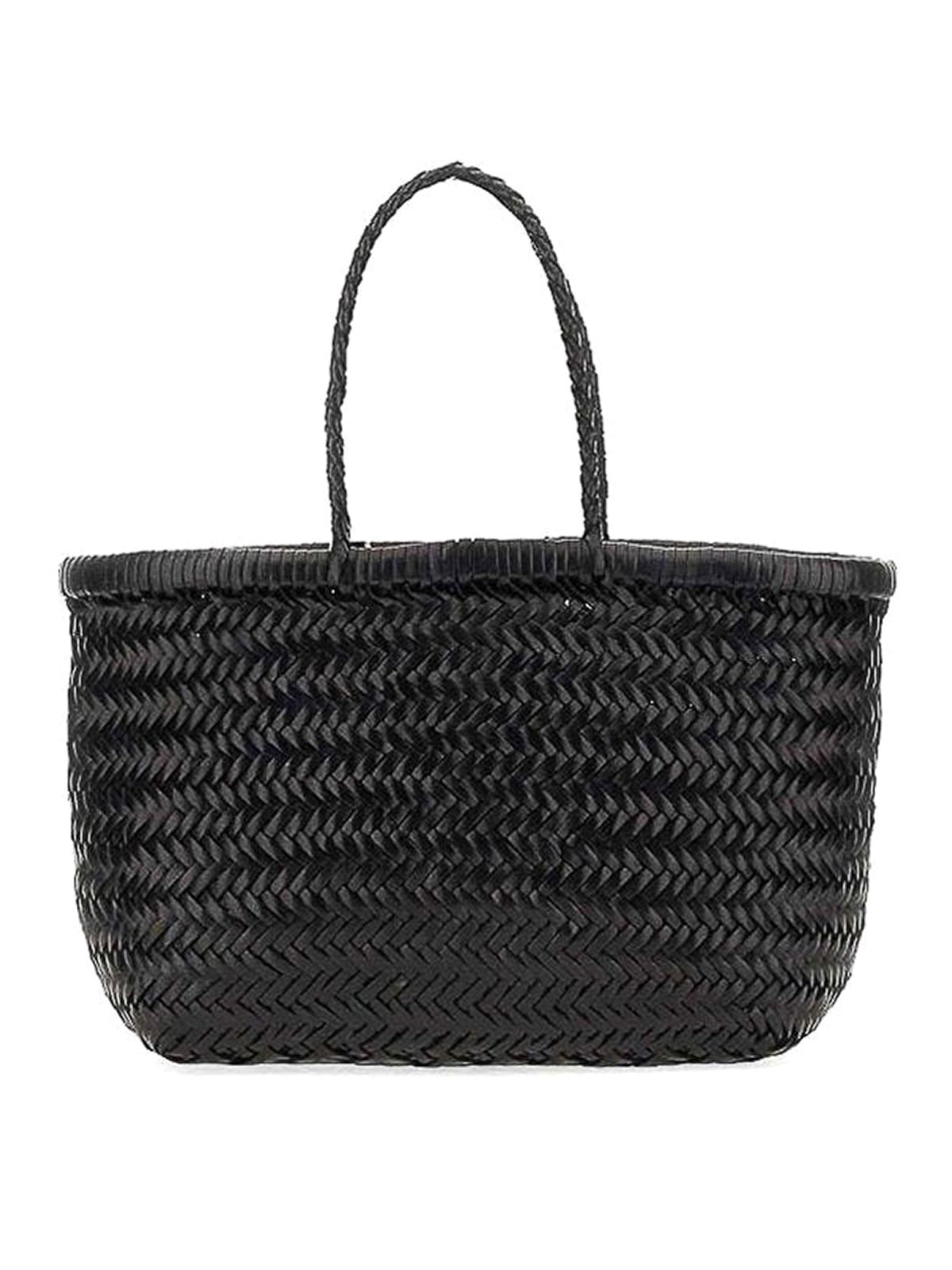 Gora Mini Flat Basket Bag Black 8809BKBLACK (dragon DIFFUSION / トートバッグ ) | dragon DIFFUSION (ドラゴンディフュージョン)