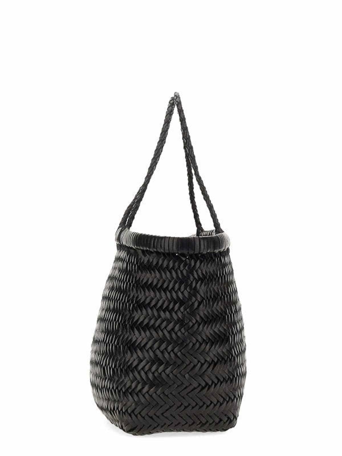 Gora Mini Flat Basket Bag Black 8809BKBLACK (dragon DIFFUSION / トートバッグ ) | dragon DIFFUSION (ドラゴンディフュージョン)(1)
