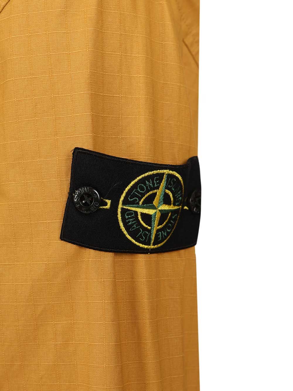Overshirt in resin-treated cotton ripstop 1200018S0299V0034 (STONE ISLAND / カジュアルジャケット ) | STONE ISLAND (ストーンアイランド)(4)