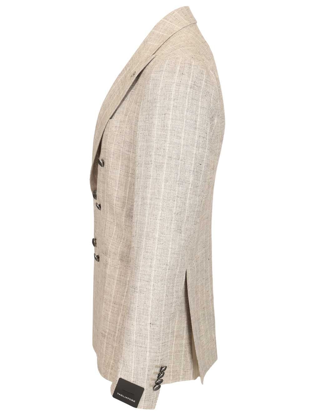 MONTECARLO DOPPIO PETTO GESSATO 67 LINO 33 POLIAMIDE 1SMC20K850049T3259 (TAGLIATORE / ブレザー・ジャケット ) | TAGLIATORE (タリアトーレ)(2)