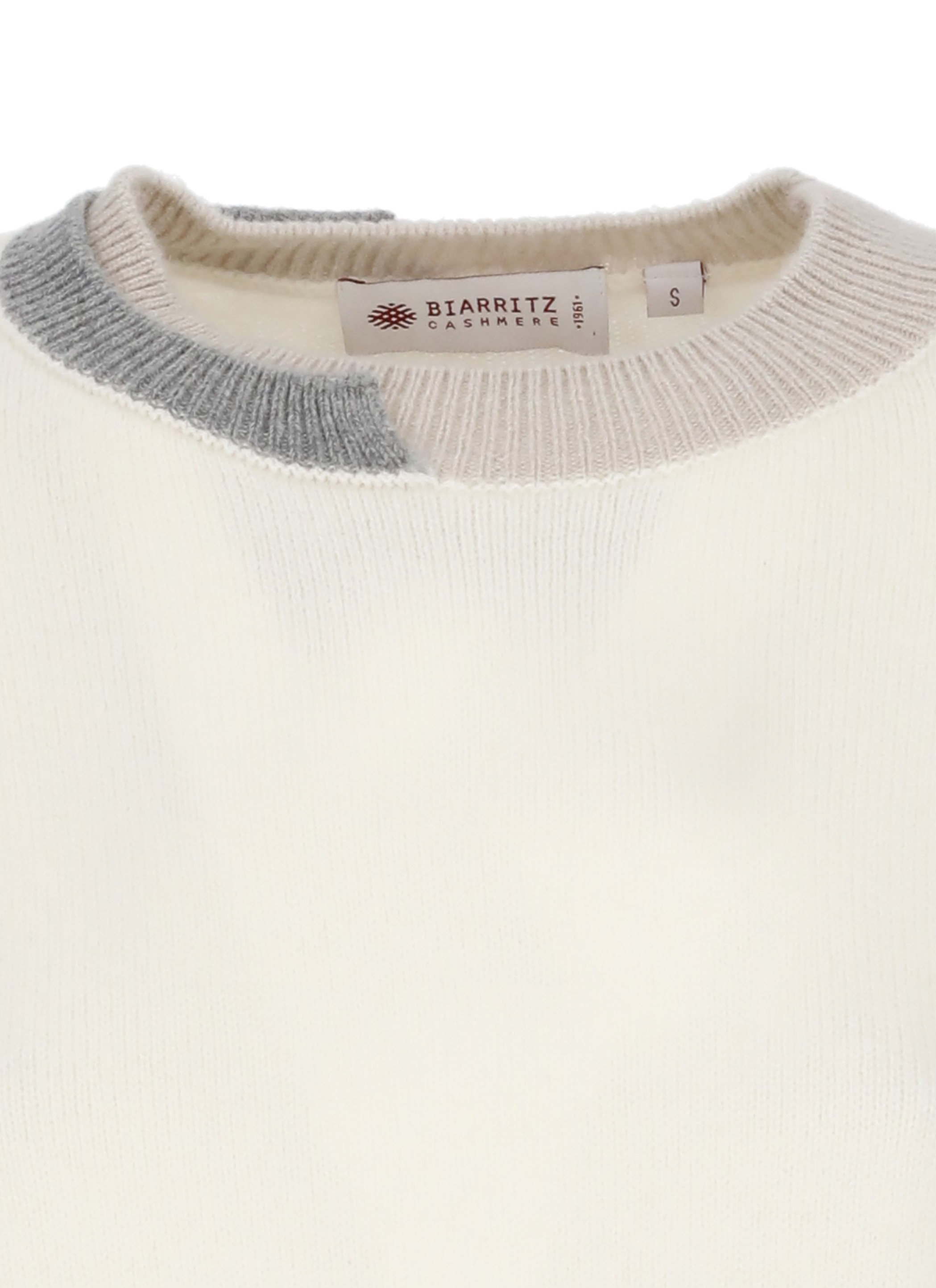 Biarritz1961 Sweaters Ivory W4011CHA2501A001ARONA (BIARRITZ1961 / ニット・セーター・カーディガン ) | BIARRITZ1961 (ビアリッツ1961)(2)