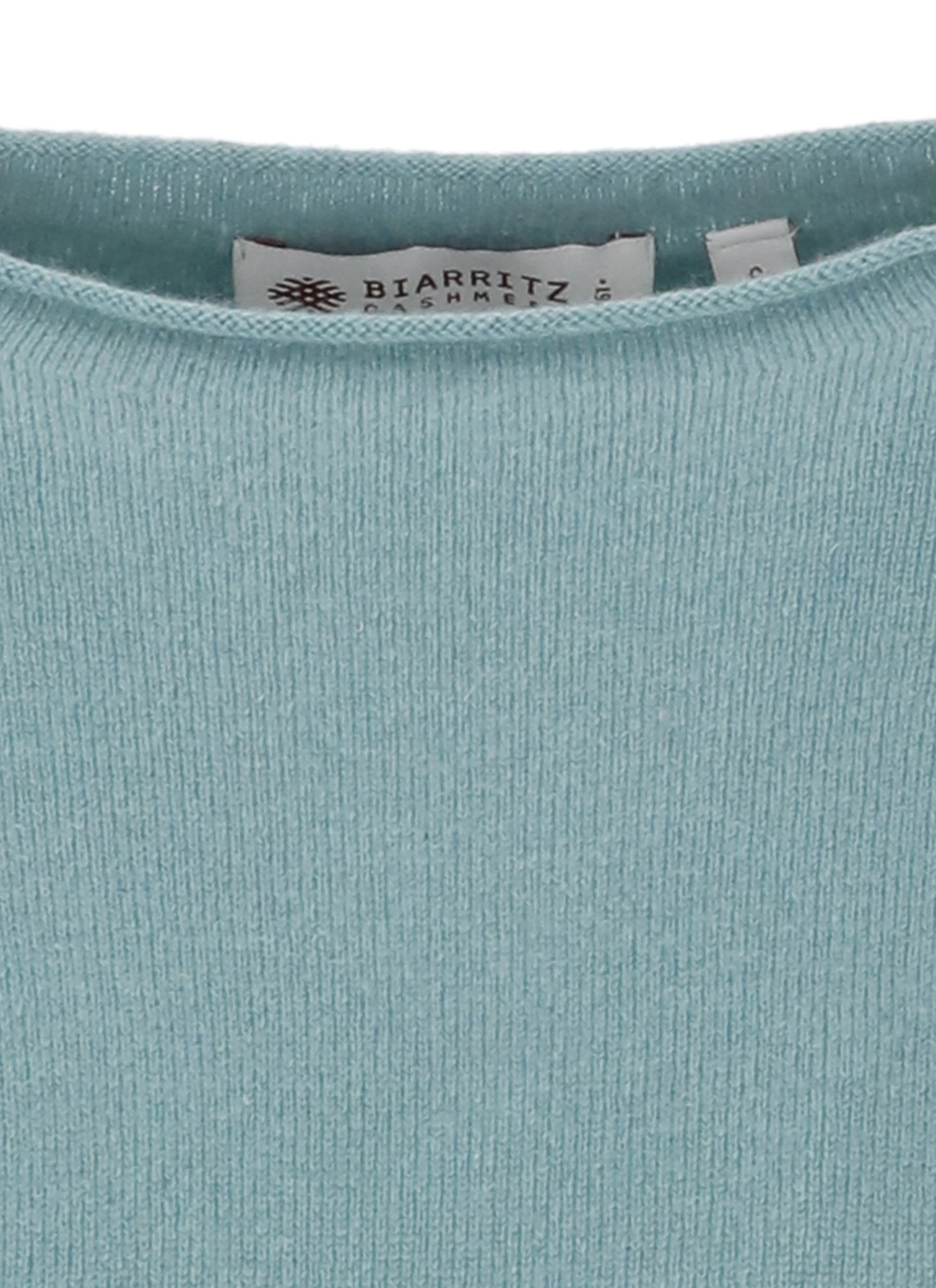 Biarritz1961 Sweaters Blue W3817CHA25JADJADE (BIARRITZ1961 / ニット・セーター・カーディガン ) | BIARRITZ1961 (ビアリッツ1961)(2)