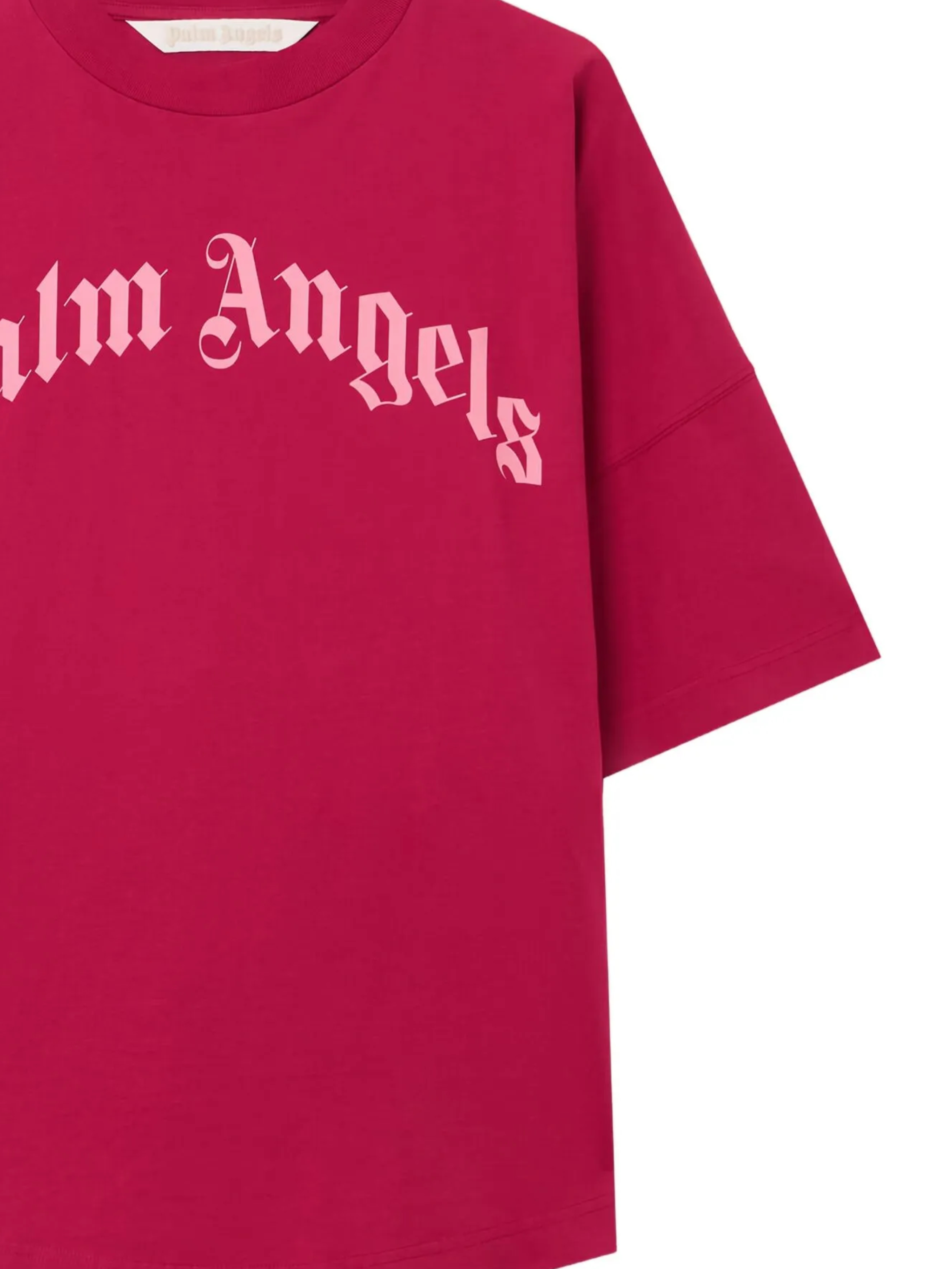 Palm Angels T-shirts and Polos Fuchsia PWAA07CF25JER0013230 (Palm Angels / Tシャツ・カットソー ) | Palm Angels (パームエンジェルス)(1)