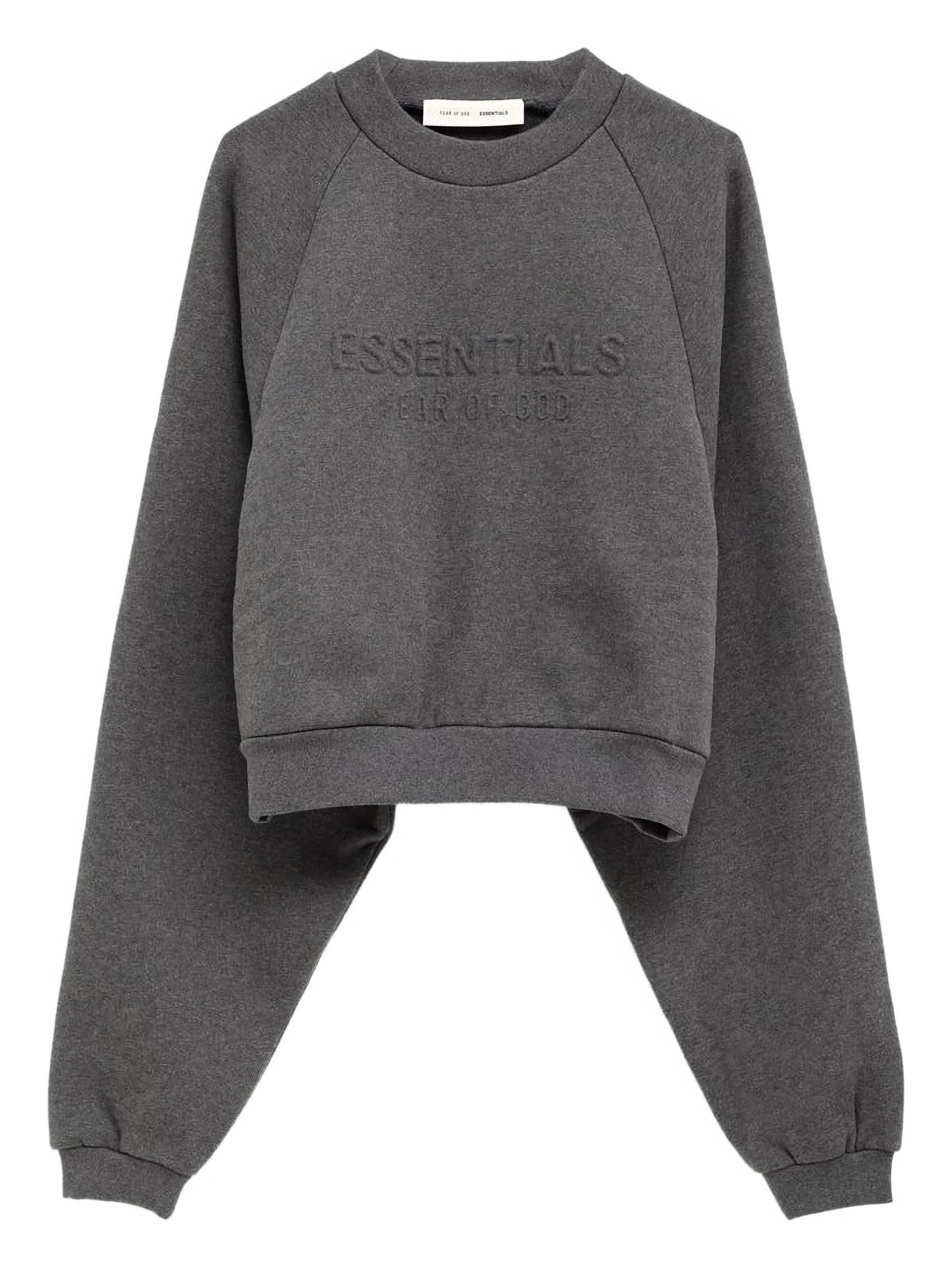 FEAR OF GOD ESSENTIALS Sweaters 192HO257831FWCHARCOALHEATHER (ESSENTIALS / スウェット・フーディー ) | ESSENTIALS (エッセンシャルズ)