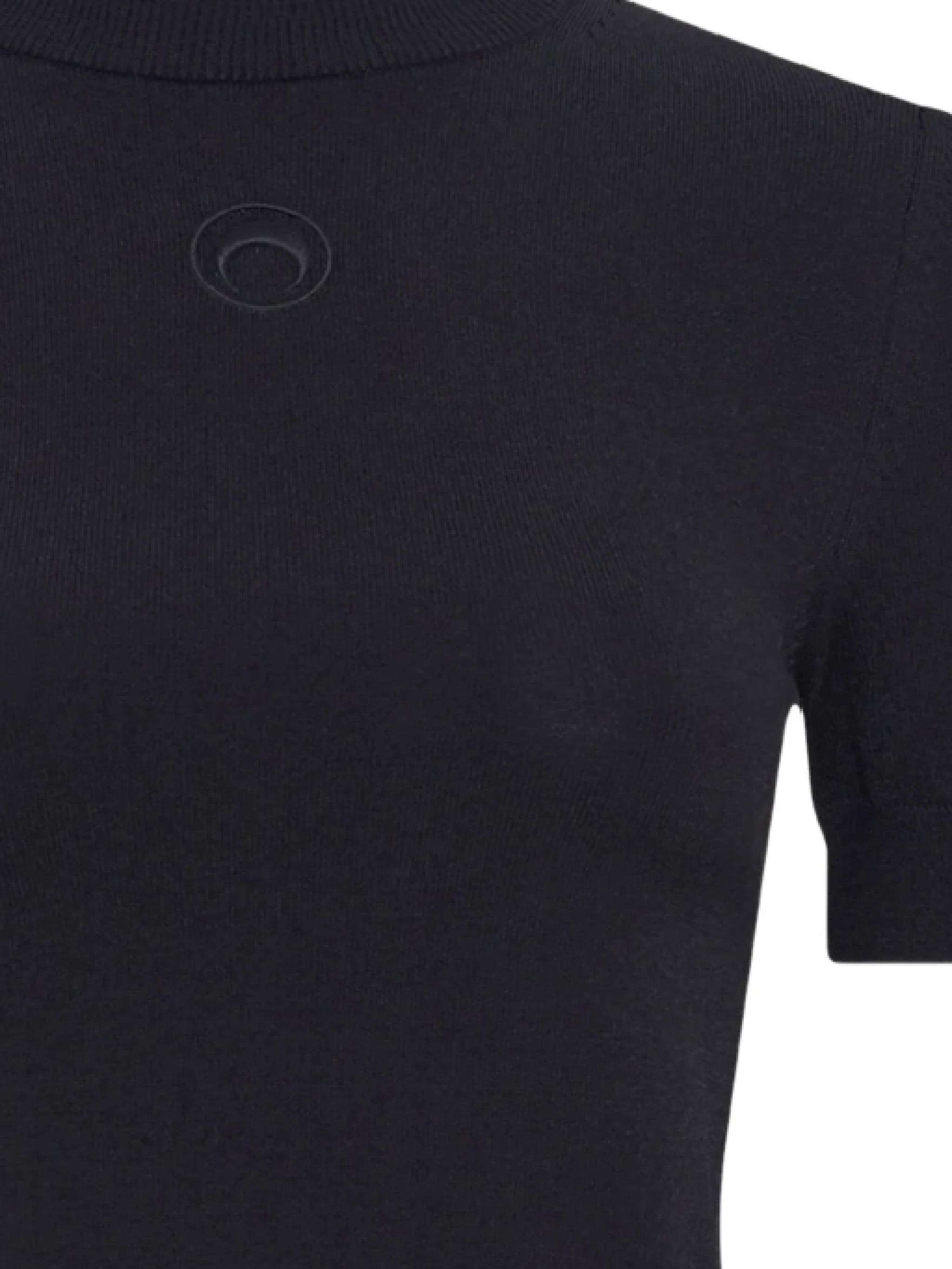 MARINE SERRE Sweaters Black WTK053ACKNI0533BK99 (MARINE SERRE / ニット・セーター・カーディガン ) | MARINE SERRE (マリーン セル)(1)