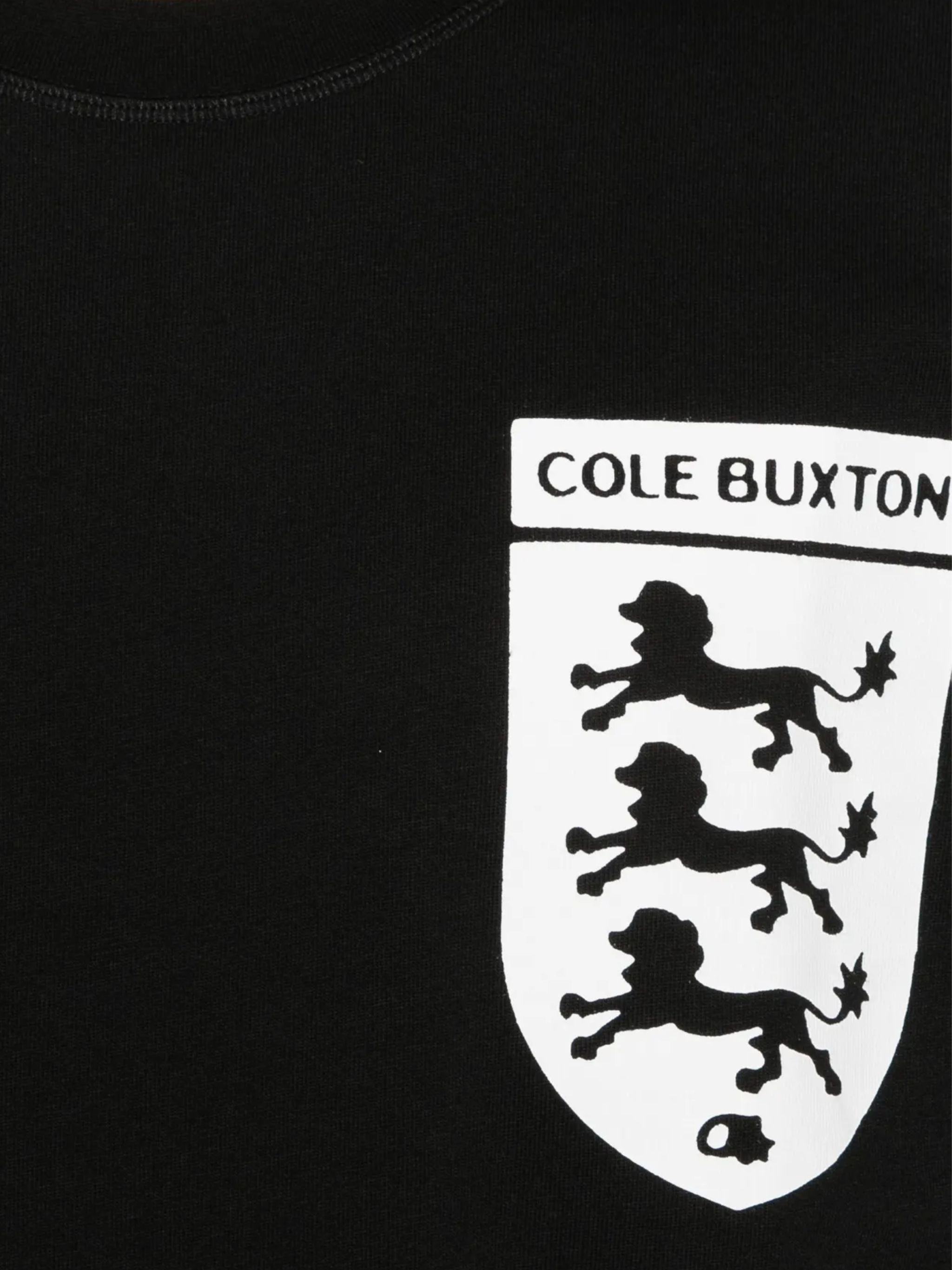COLE BUXTON T-shirts and Polos Black AW25THLT320000 (COLE BUXTON / Tシャツ・カットソー ) | COLE BUXTON (コール バクストン)(1)