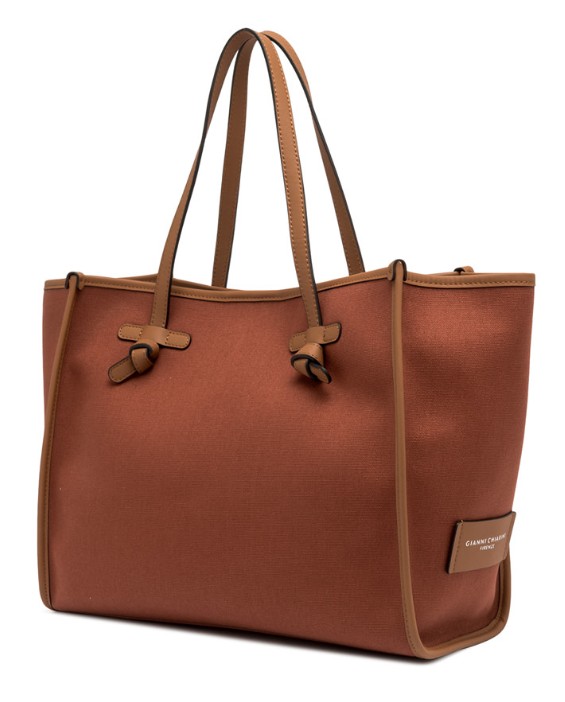 Chiarini Bags.. BS6850CNVSEBRICKREDCAPPUCCINO (GIANNI CHIARINI / トートバッグ ) | GIANNI CHIARINI (ジャンニ キアリーニ)(1)