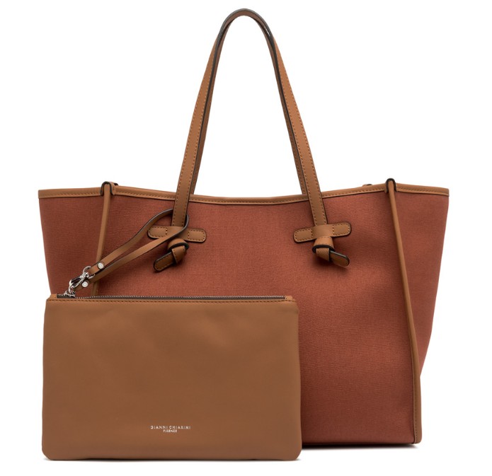 Chiarini Bags.. BS6850CNVSEBRICKREDCAPPUCCINO (GIANNI CHIARINI / トートバッグ ) | GIANNI CHIARINI (ジャンニ キアリーニ)(3)