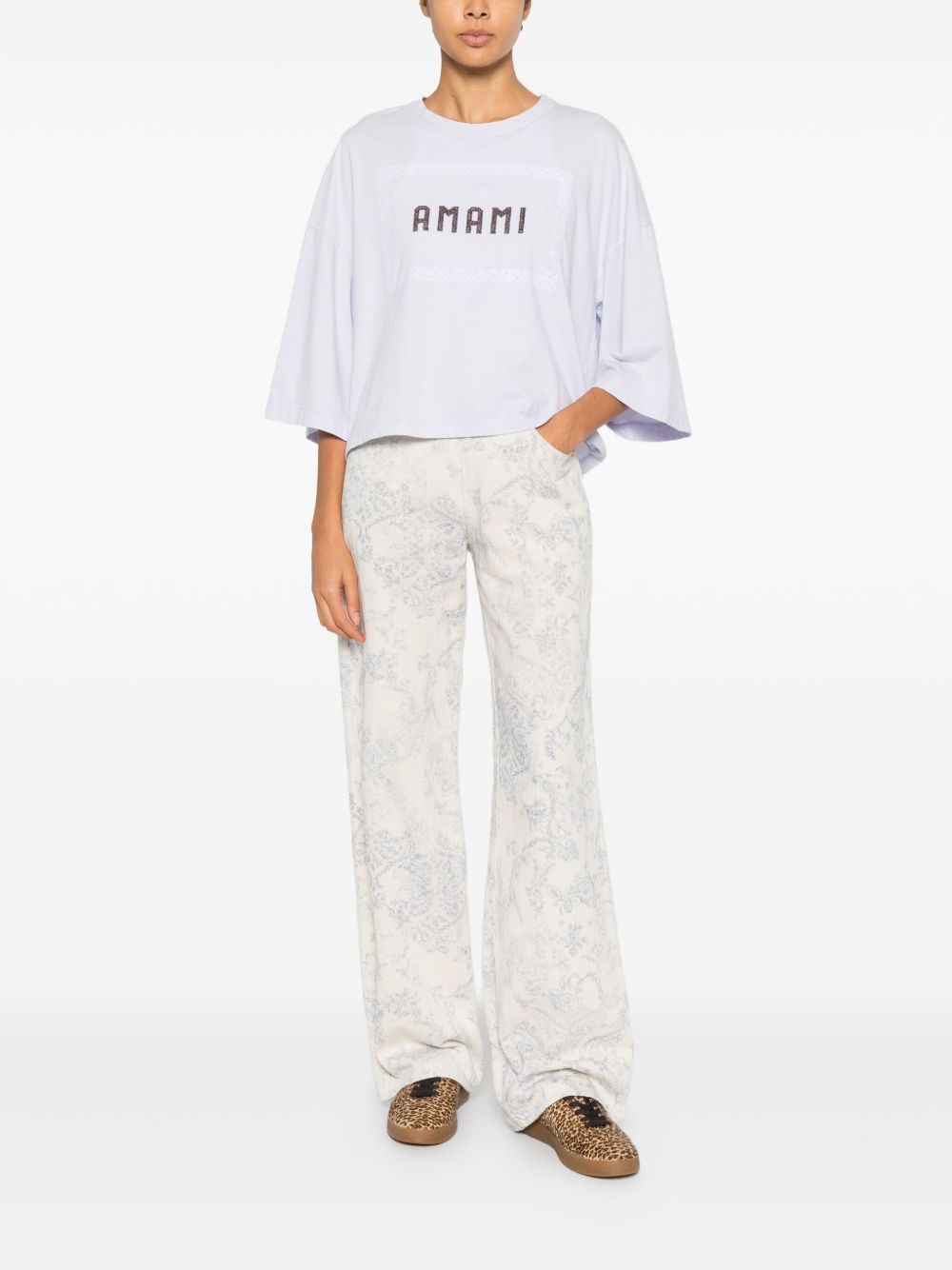 Forte Forte Trousers Lilac 14624MYPANTSF49A4008 (forte_forte / パンツ ) | forte_forte (フォルテ フォルテ)(2)