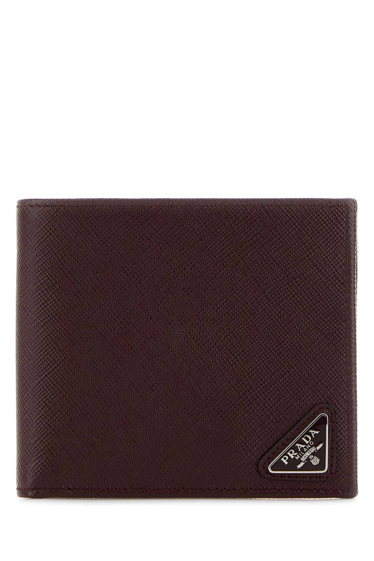 Burgundy leather wallet 2MO513QHHF0007 (Prada / 財布・カードケース ) | Prada (プラダ)