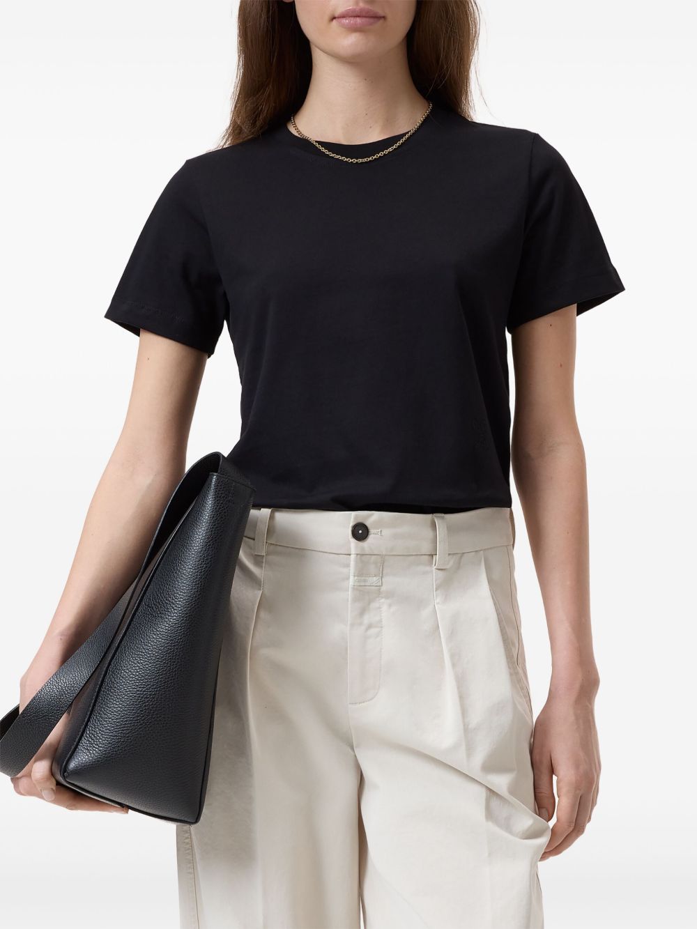 Closed T-shirts and Polos Black C9520044HEM100 (CLOSED / Tシャツ・カットソー ) | CLOSED (クローズド)(2)