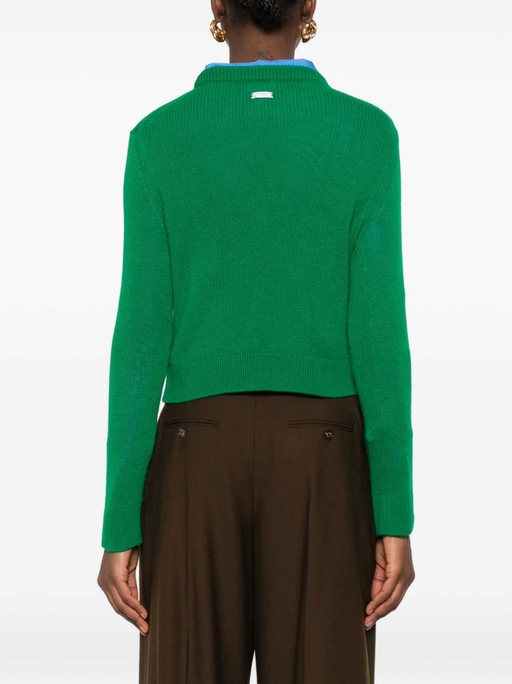 CELINE CAPSULE Sweaters Green RY0O2199130GE (CELINE / ニット・セーター・カーディガン ) | CELINE (セリーヌ)(4)