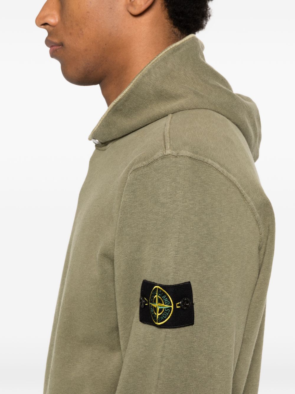 Stone Island Sweaters Green L1S156100031S0060V015G (STONE ISLAND / スウェット・フーディー ) | STONE ISLAND (ストーンアイランド)(1)