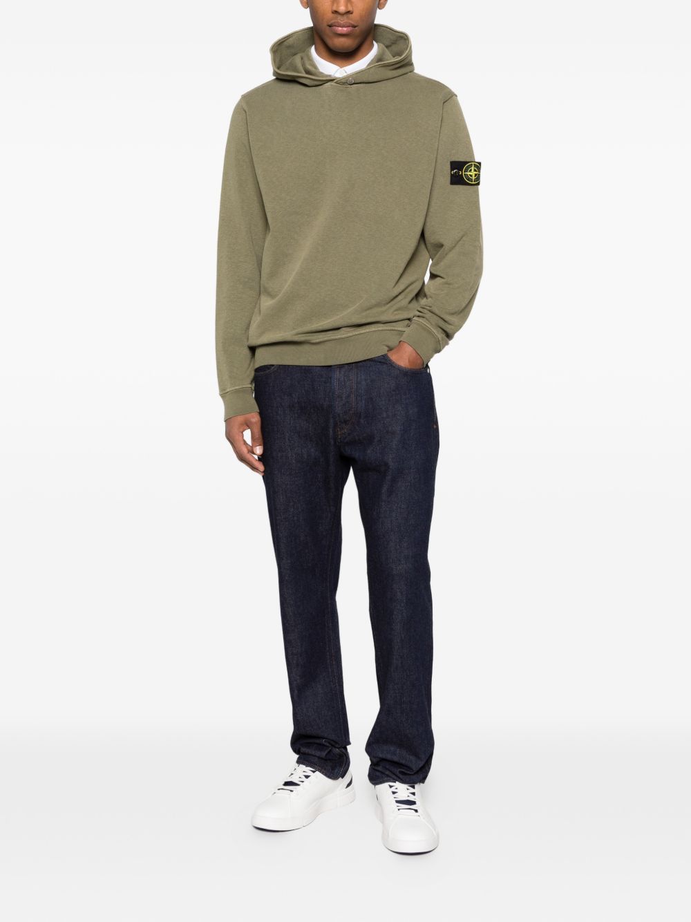 Stone Island Sweaters Green L1S156100031S0060V015G (STONE ISLAND / スウェット・フーディー ) | STONE ISLAND (ストーンアイランド)(2)