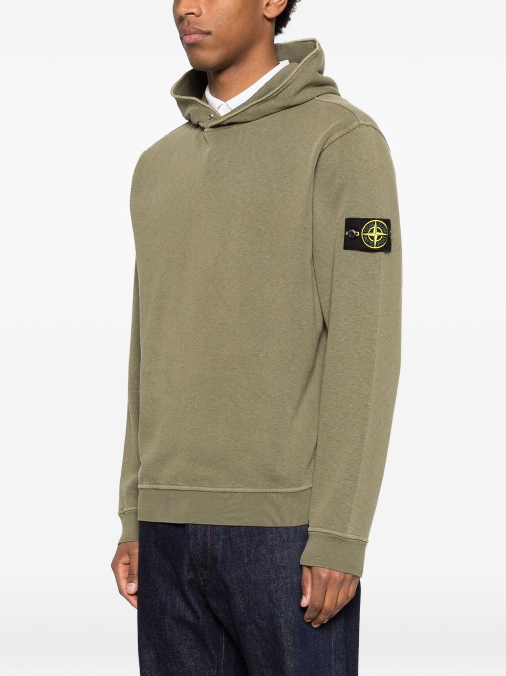 Stone Island Sweaters Green L1S156100031S0060V015G (STONE ISLAND / スウェット・フーディー ) | STONE ISLAND (ストーンアイランド)(4)